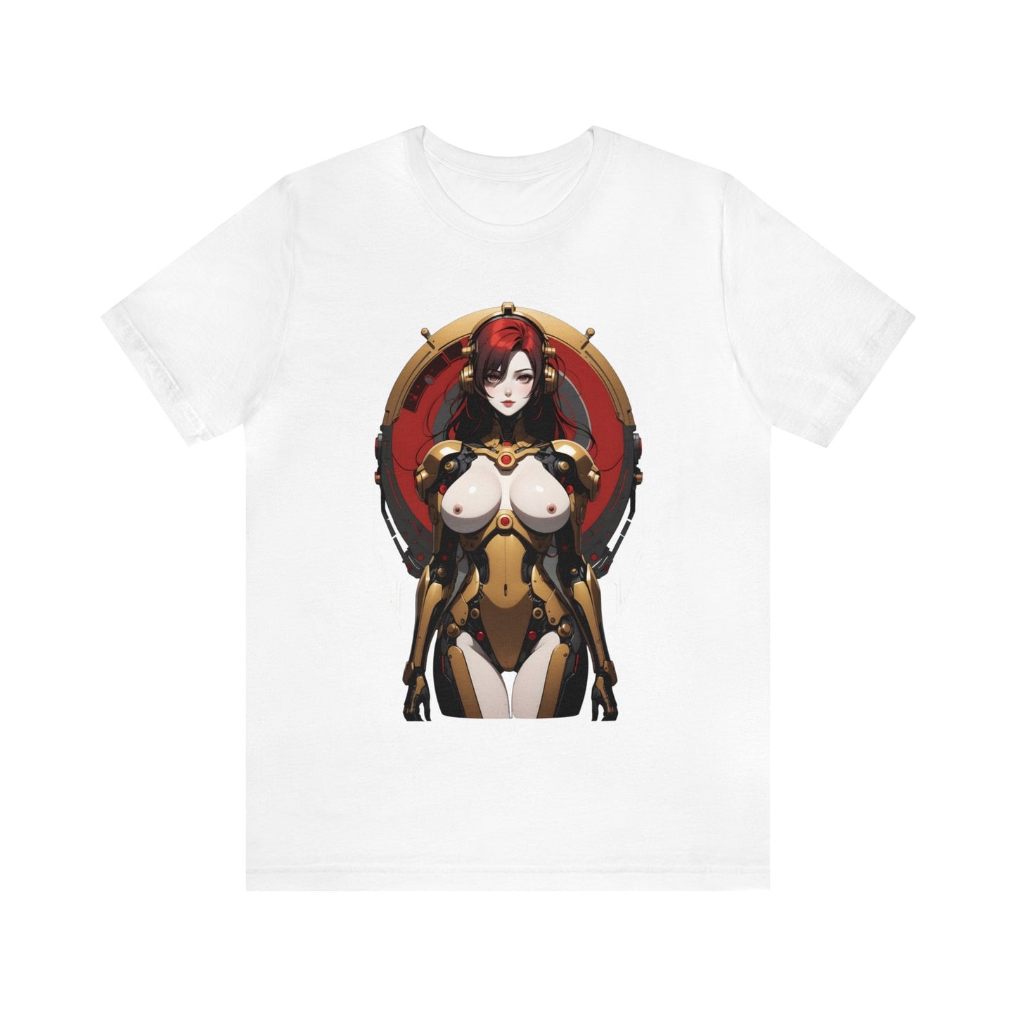 Kǎtōng Piàn - Mecha Girl Collection - Eliana - Unisex Jersey Short Sleeve Tee Printify
