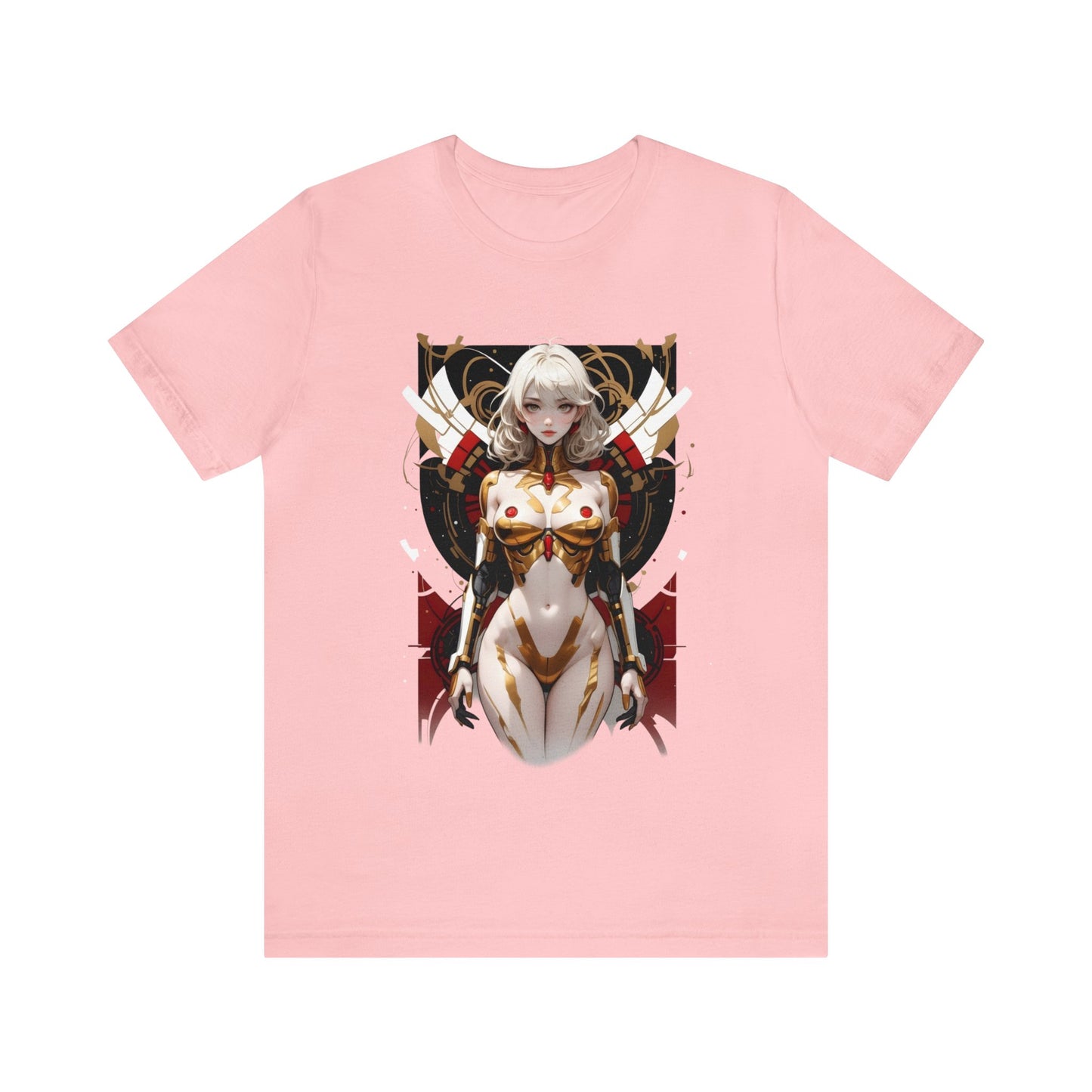 Kǎtōng Piàn - Mecha Girl Collection - Isla - Unisex Jersey Short Sleeve Tee Printify