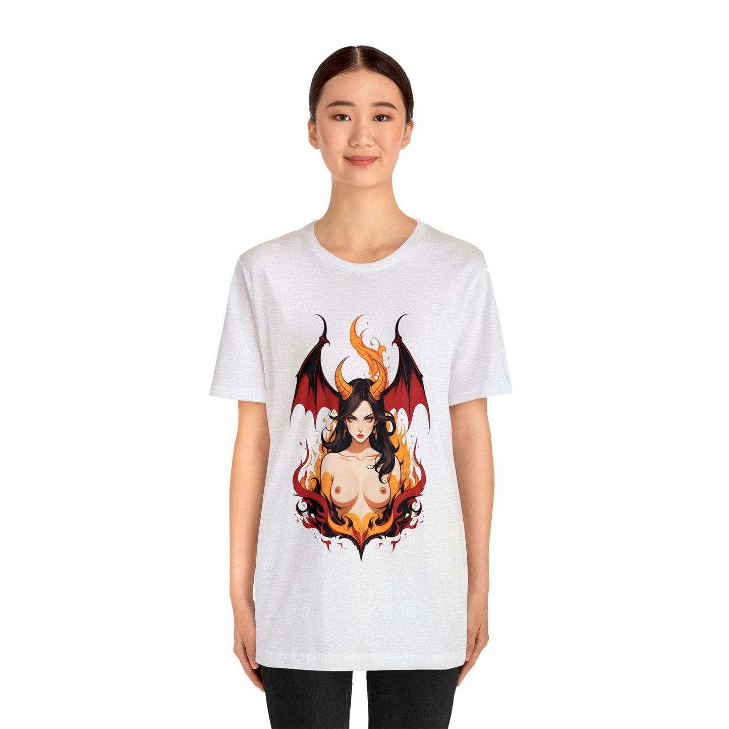 Kǎtōng Piàn - Devil Woman Collection - Glory - Unisex Jersey Short Sleeve Tee Printify