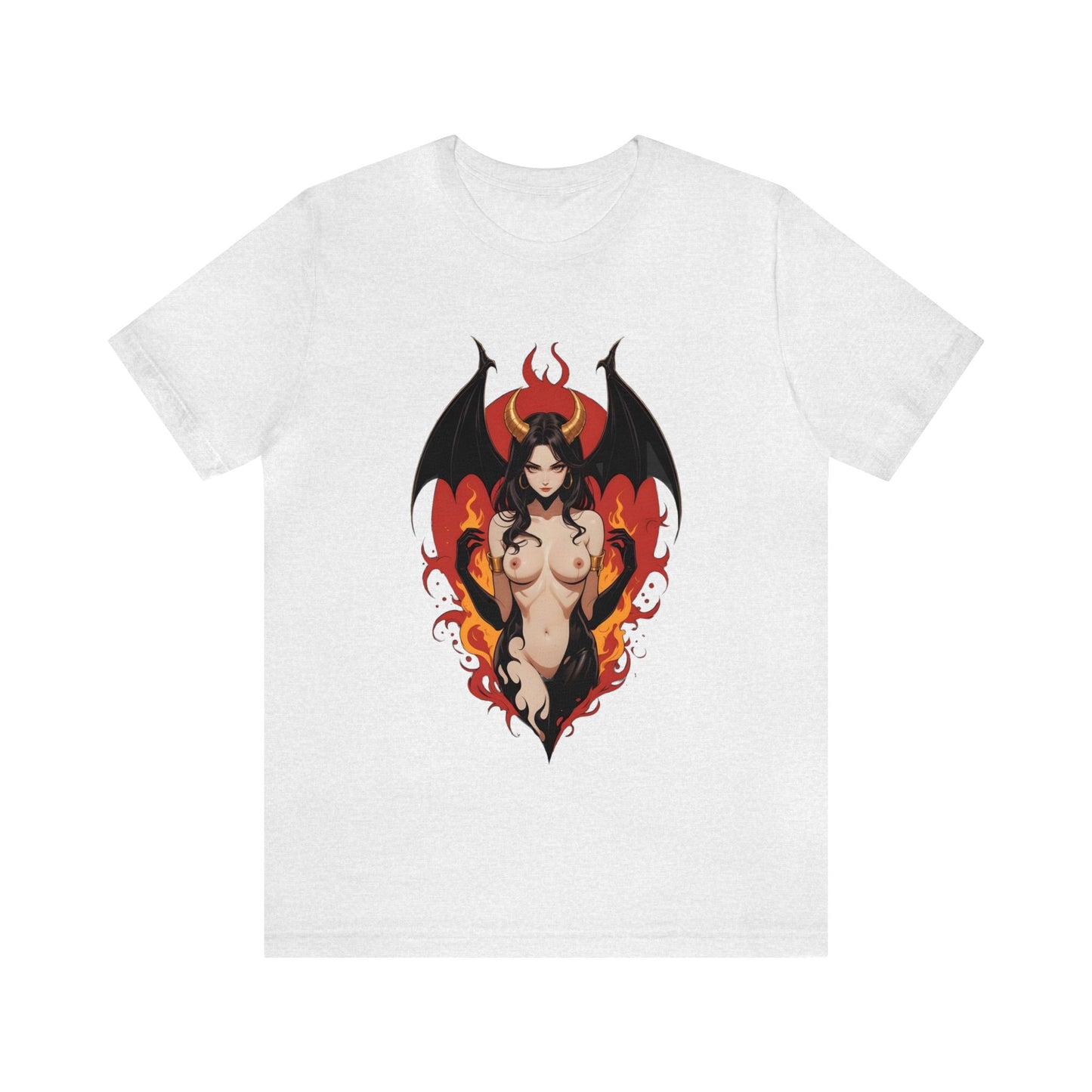 Kǎtōng Piàn - Devil Woman Collection - Devany - Unisex Jersey Short Sleeve Tee Printify