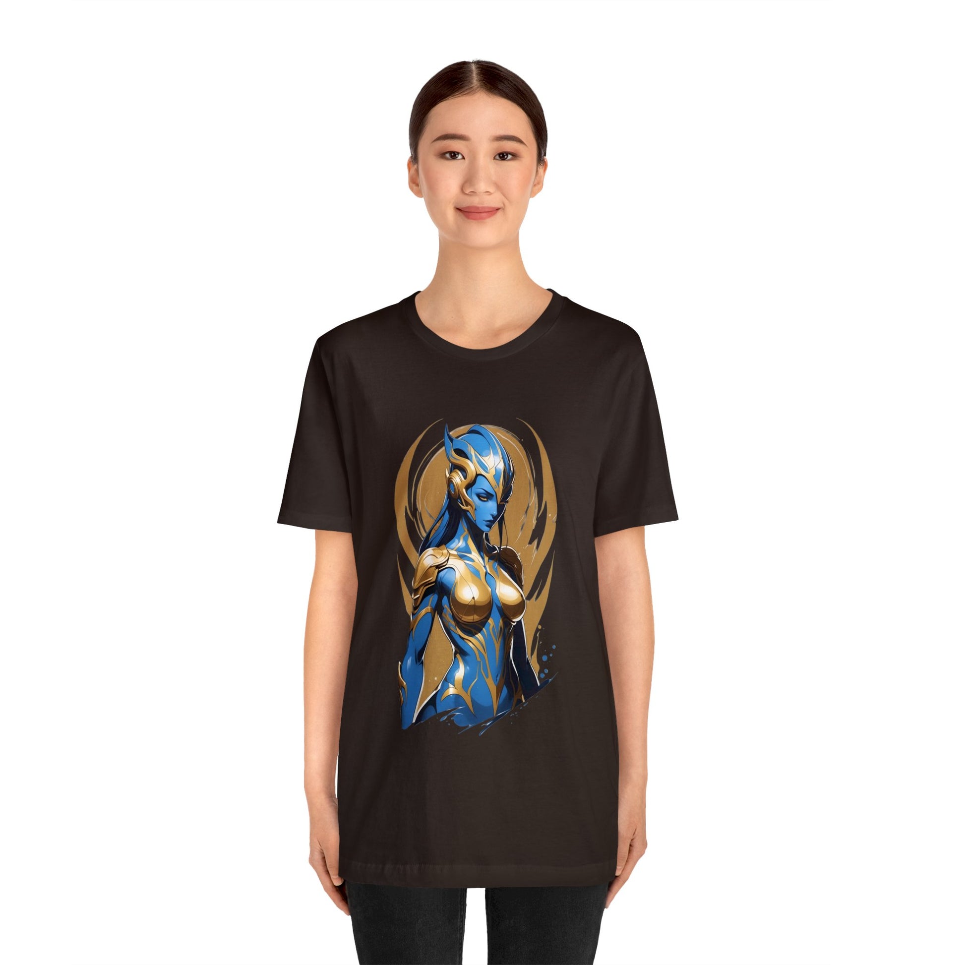 Kǎtōng Piàn - The Lotus Collection - Erzilia - Unisex Jersey Short Sleeve Tee Printify
