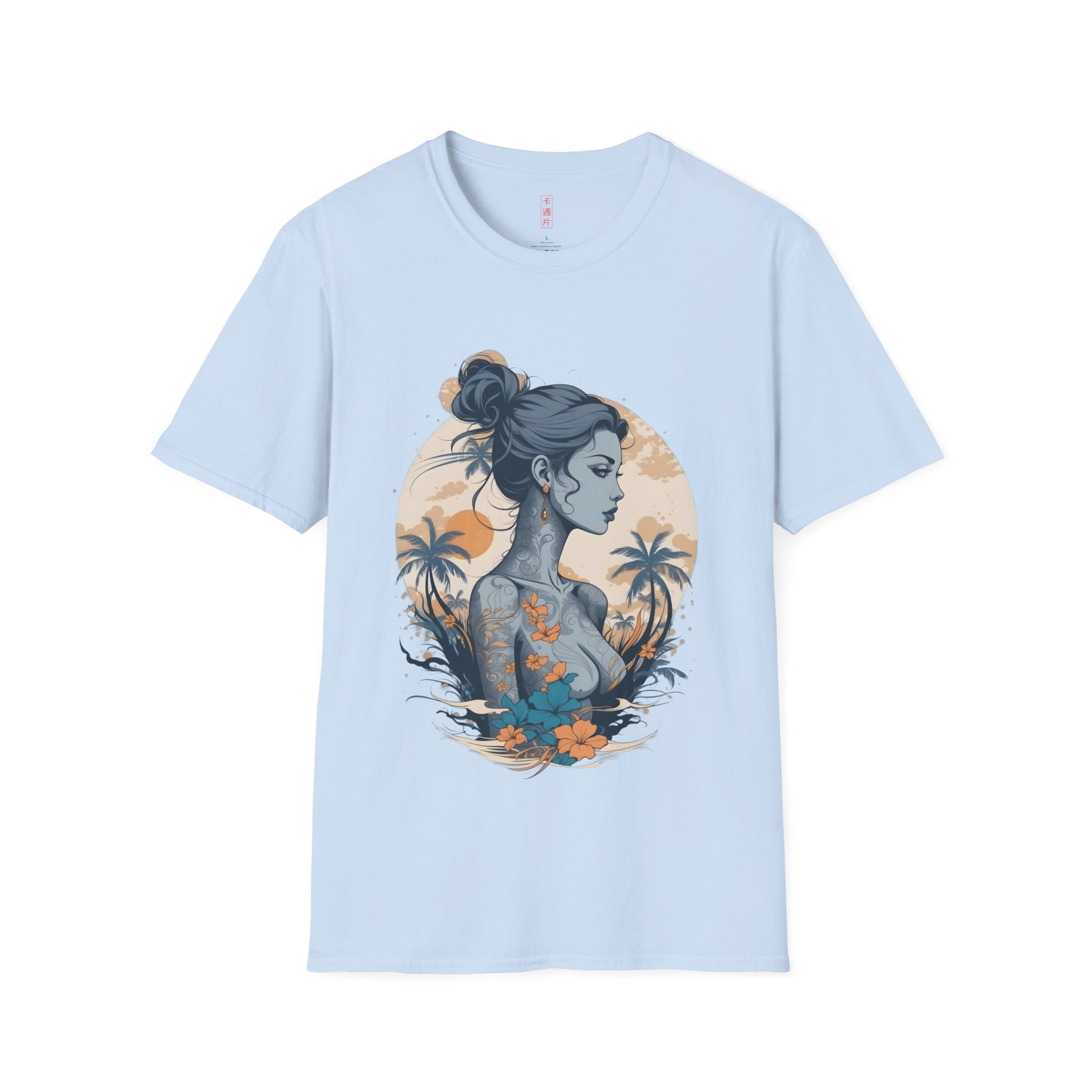 Kǎtōng Piàn - California Love Collection - 035 - Unisex Softstyle T-Shirt Printify