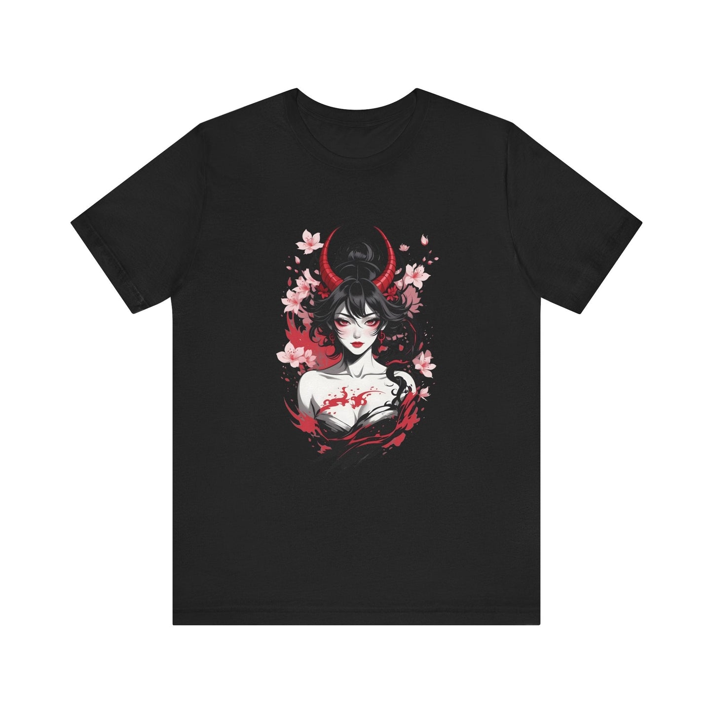 Kǎtōng Piàn - Oni Collection - Lamia - Unisex Jersey Short Sleeve Tee Printify