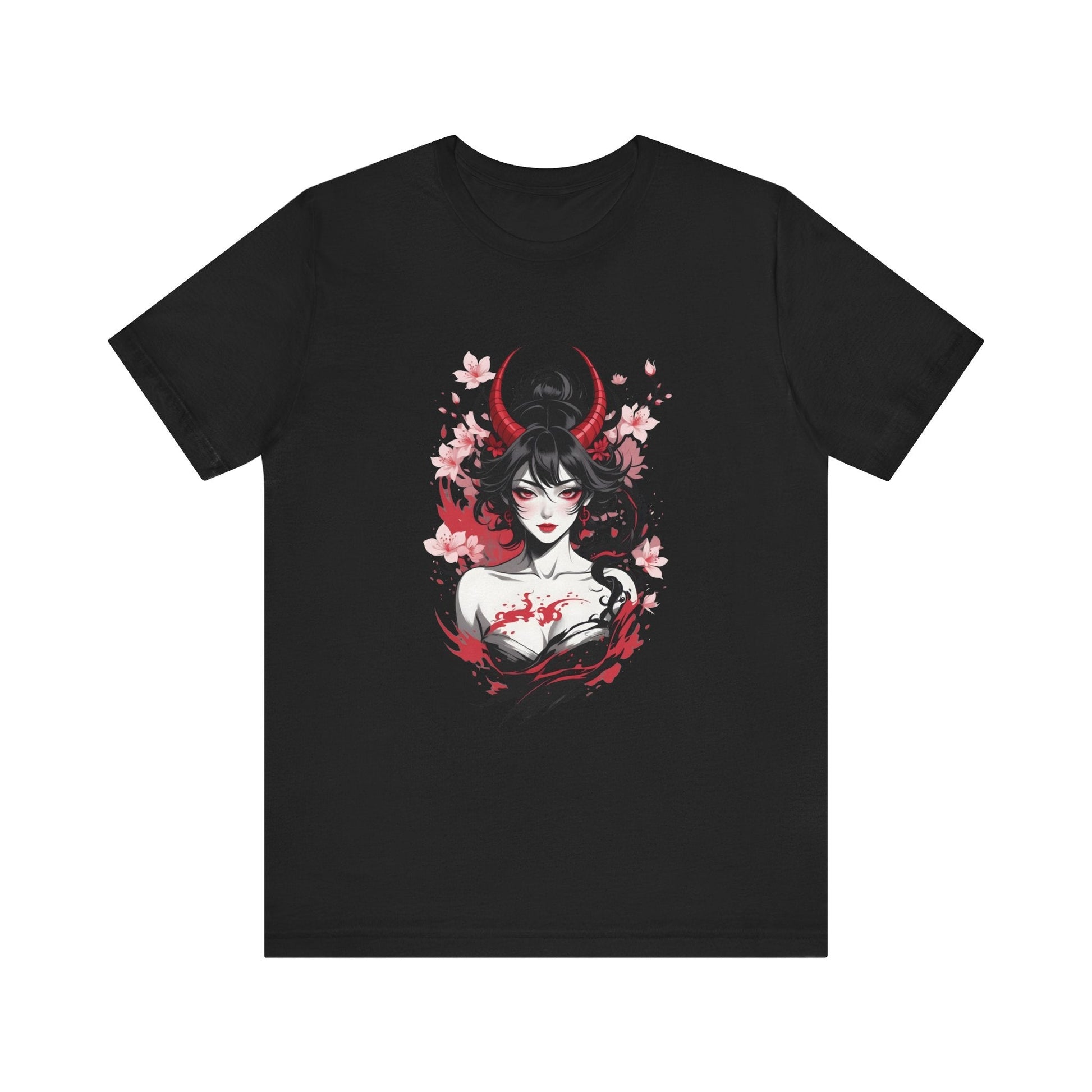 Kǎtōng Piàn - Oni Collection - Lamia - Unisex Jersey Short Sleeve Tee Printify