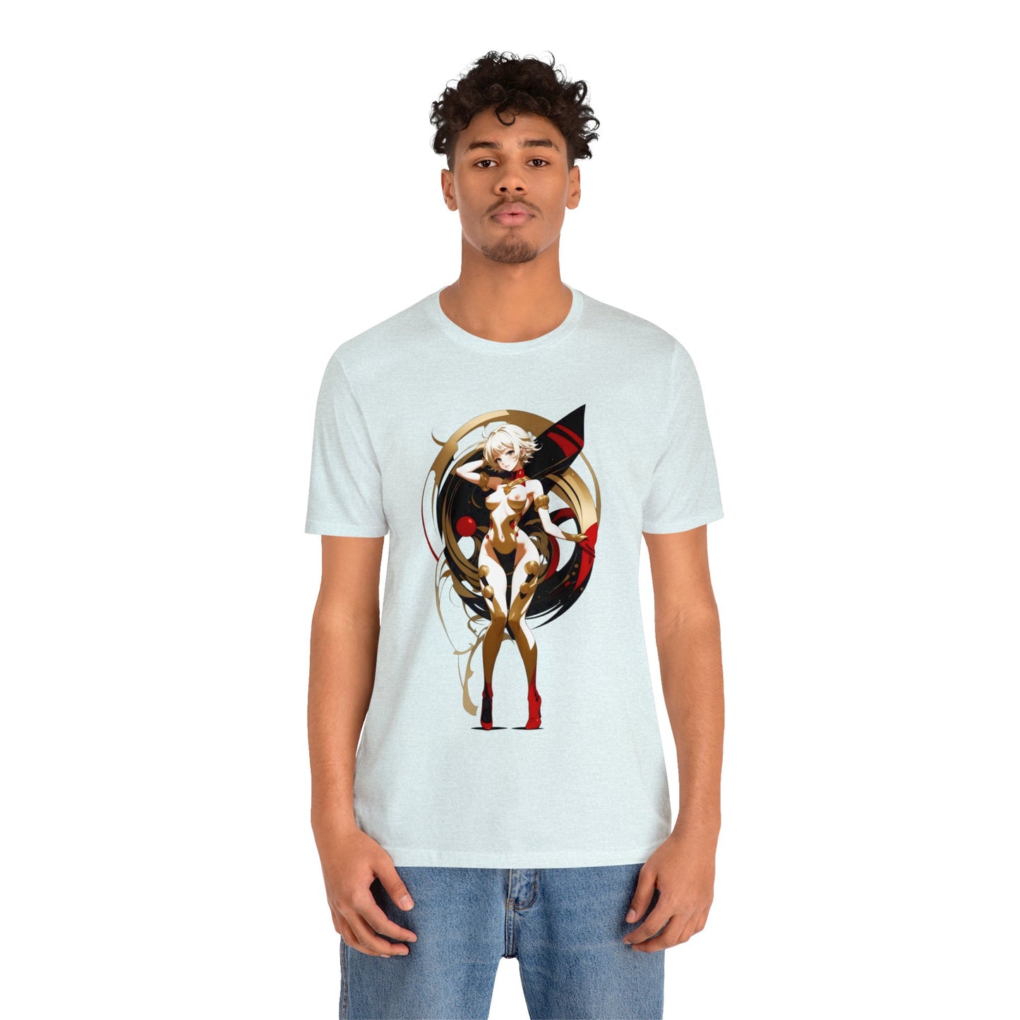 Kǎtōng Piàn - Mecha Girl Collection - Alice - Unisex Jersey Short Sleeve Tee Printify