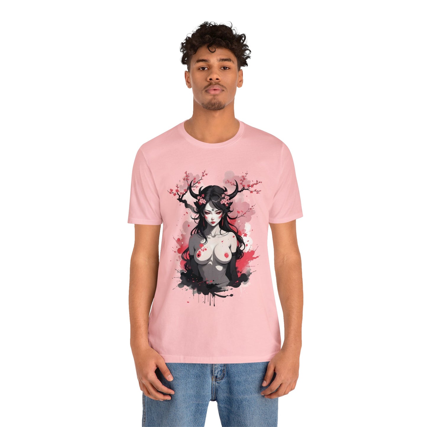 Kǎtōng Piàn - Oni Collection - Ajatar - Unisex Jersey Short Sleeve Tee Printify