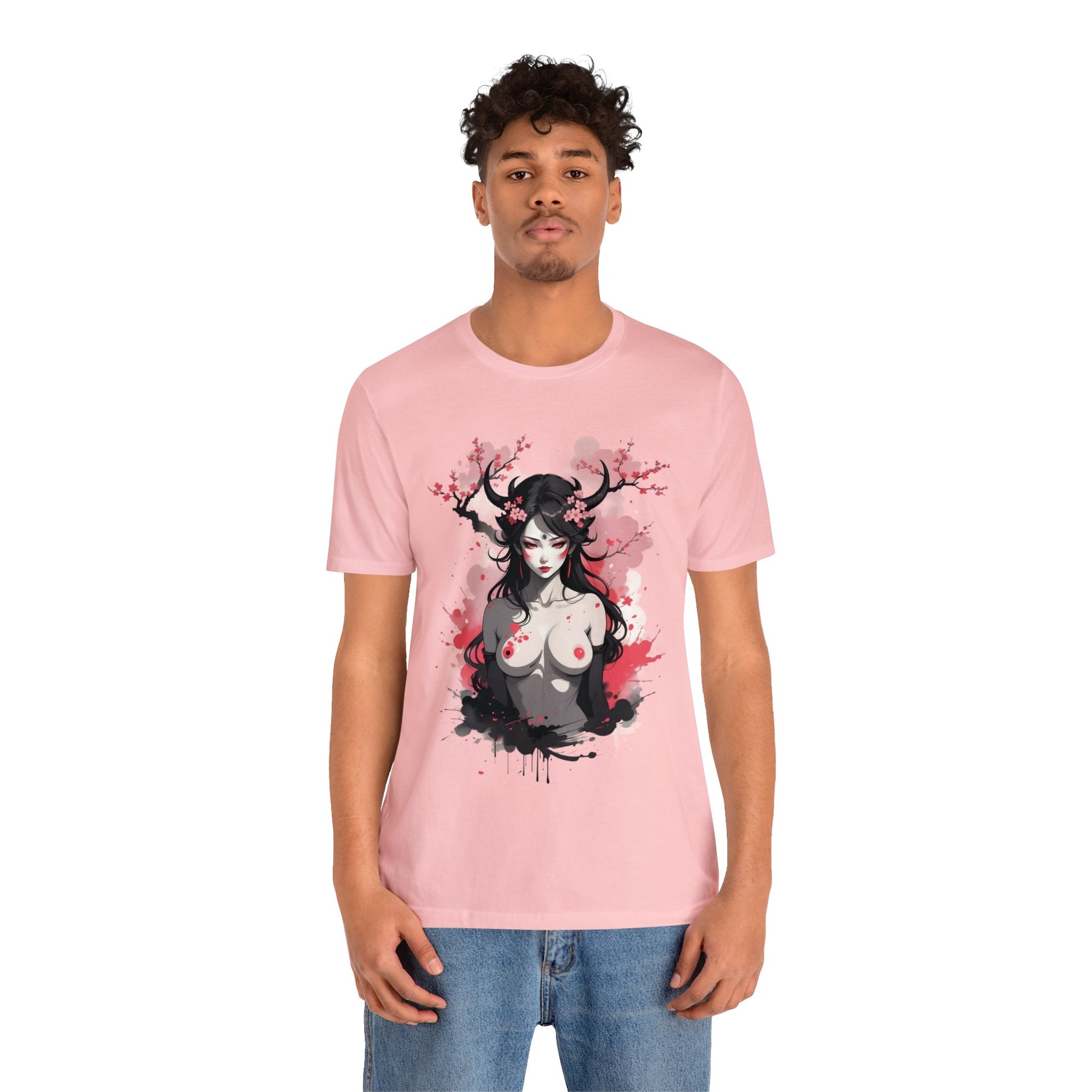 Kǎtōng Piàn - Oni Collection - Ajatar - Unisex Jersey Short Sleeve Tee Printify