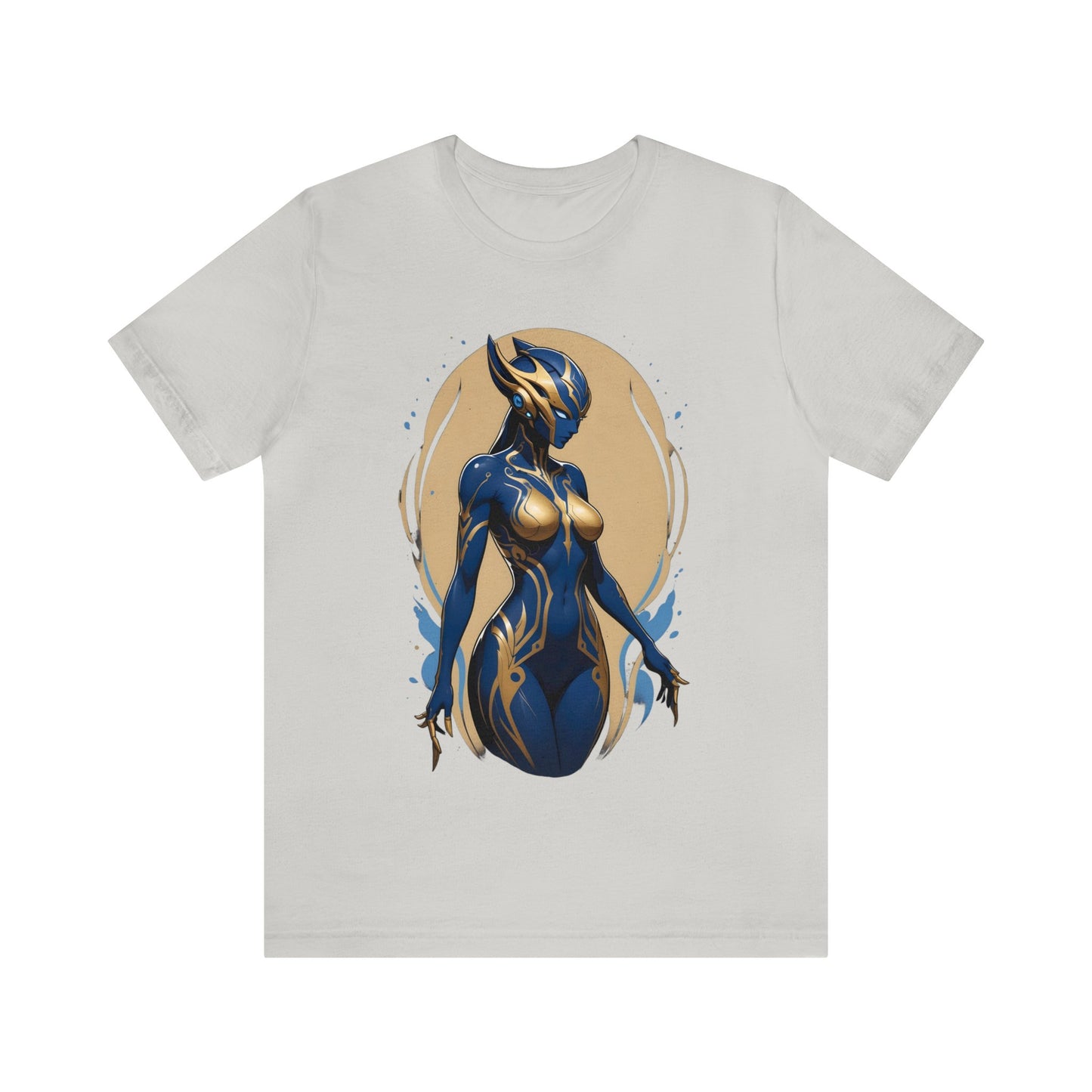 Kǎtōng Piàn - The Lotus Collection - Guinevere - Unisex Jersey Short Sleeve Tee Printify