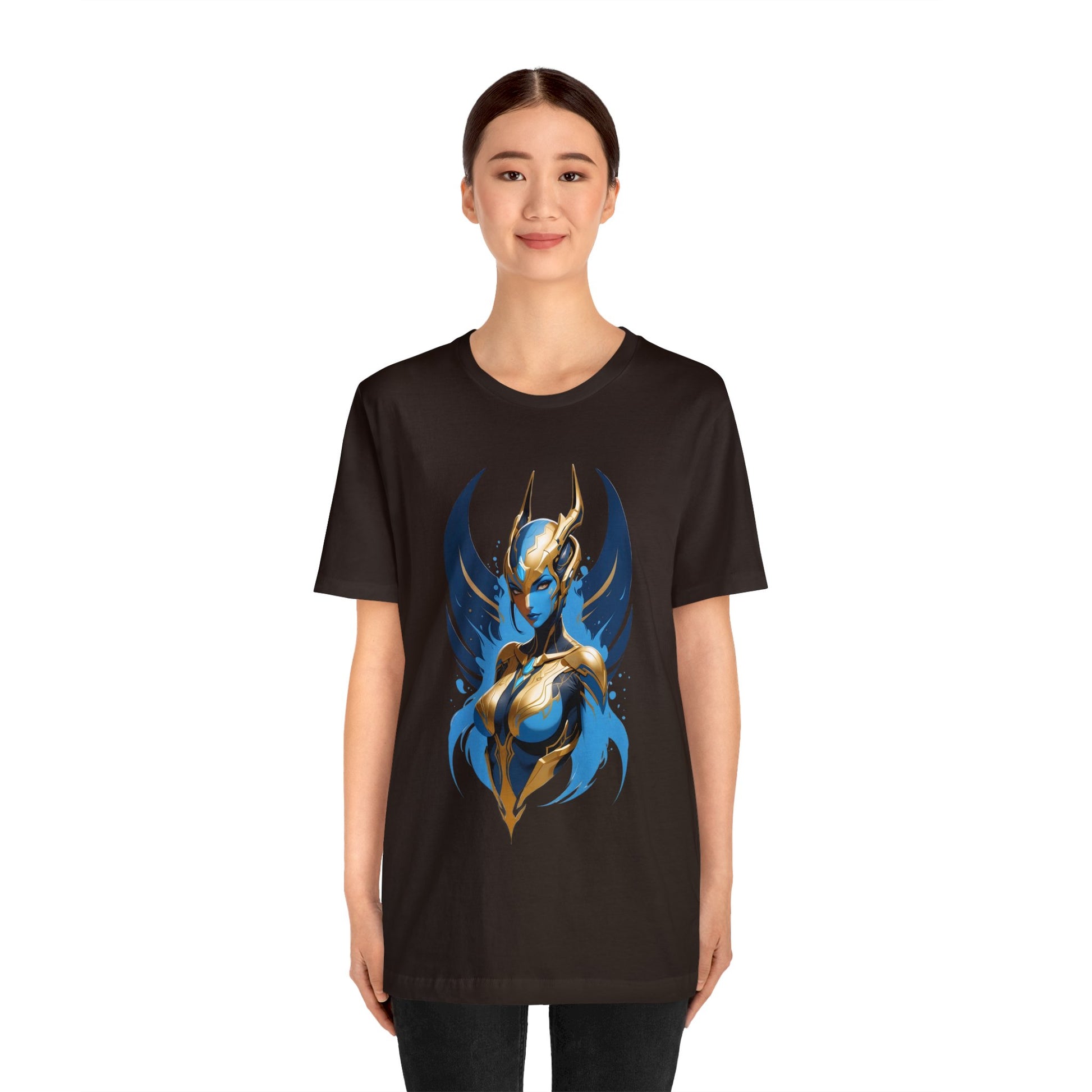 Kǎtōng Piàn - The Lotus Collection - Blythe - Unisex Jersey Short Sleeve Tee Printify