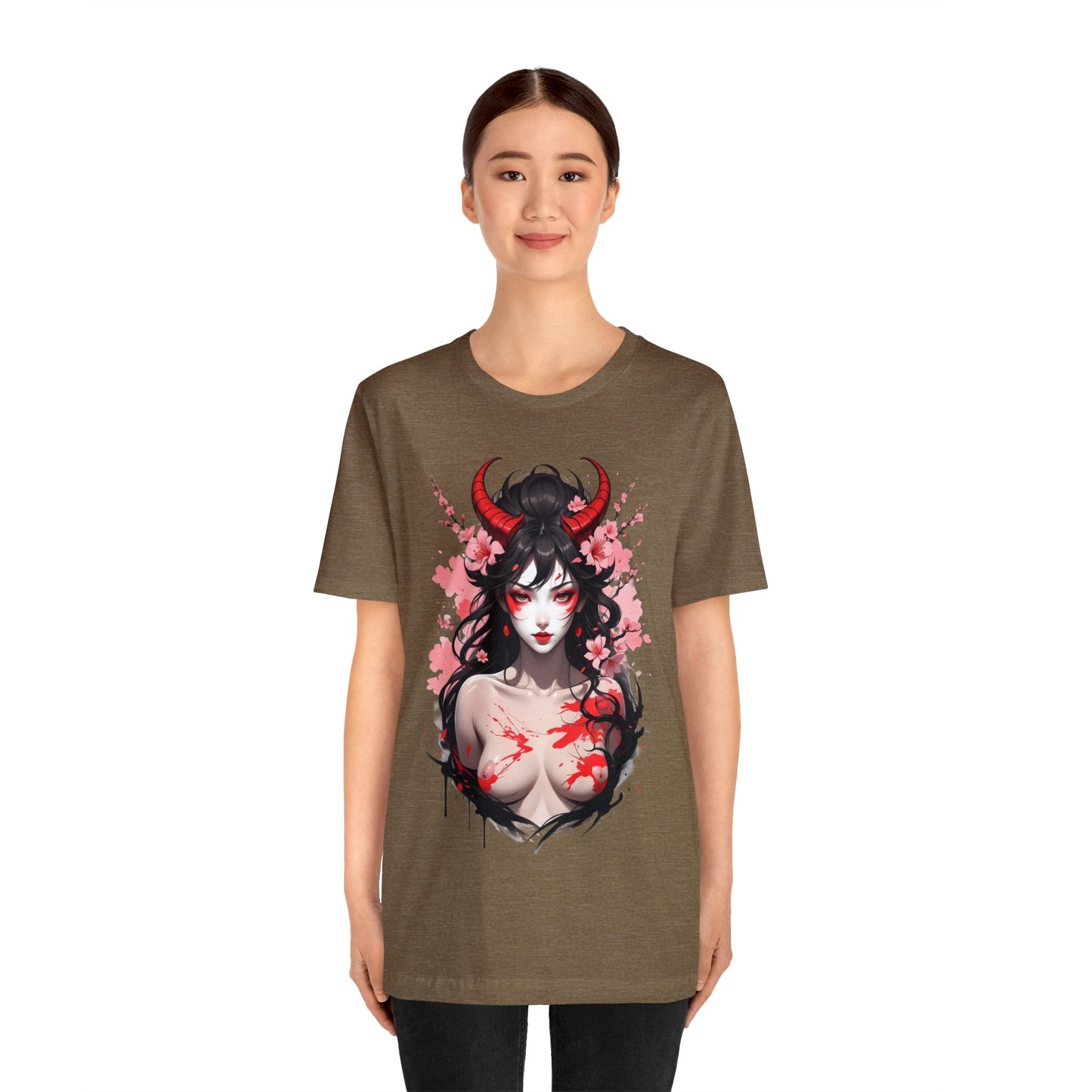 Kǎtōng Piàn - Oni Collection - Echidna - Unisex Jersey Short Sleeve Tee Printify