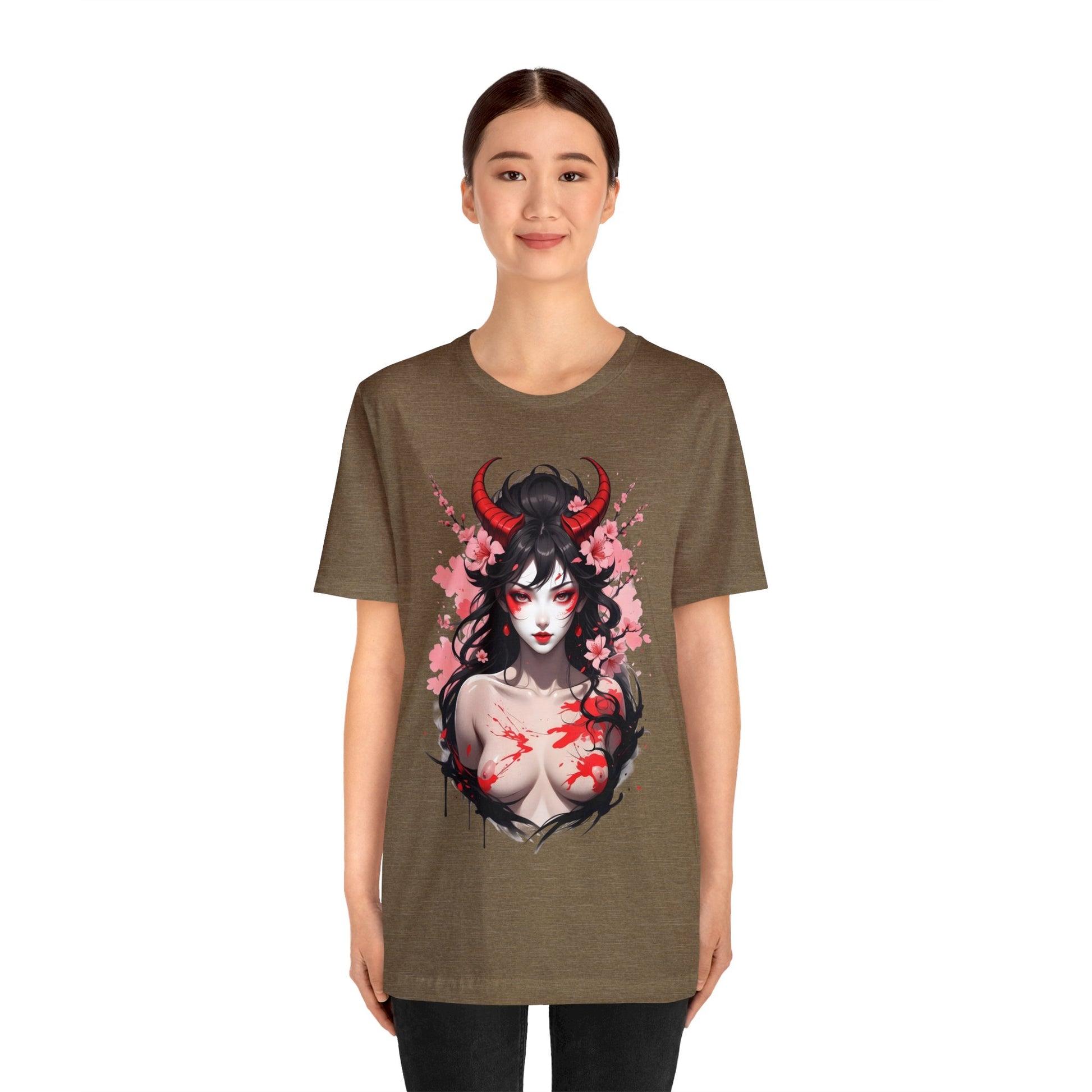 Kǎtōng Piàn - Oni Collection - Echidna - Unisex Jersey Short Sleeve Tee Printify