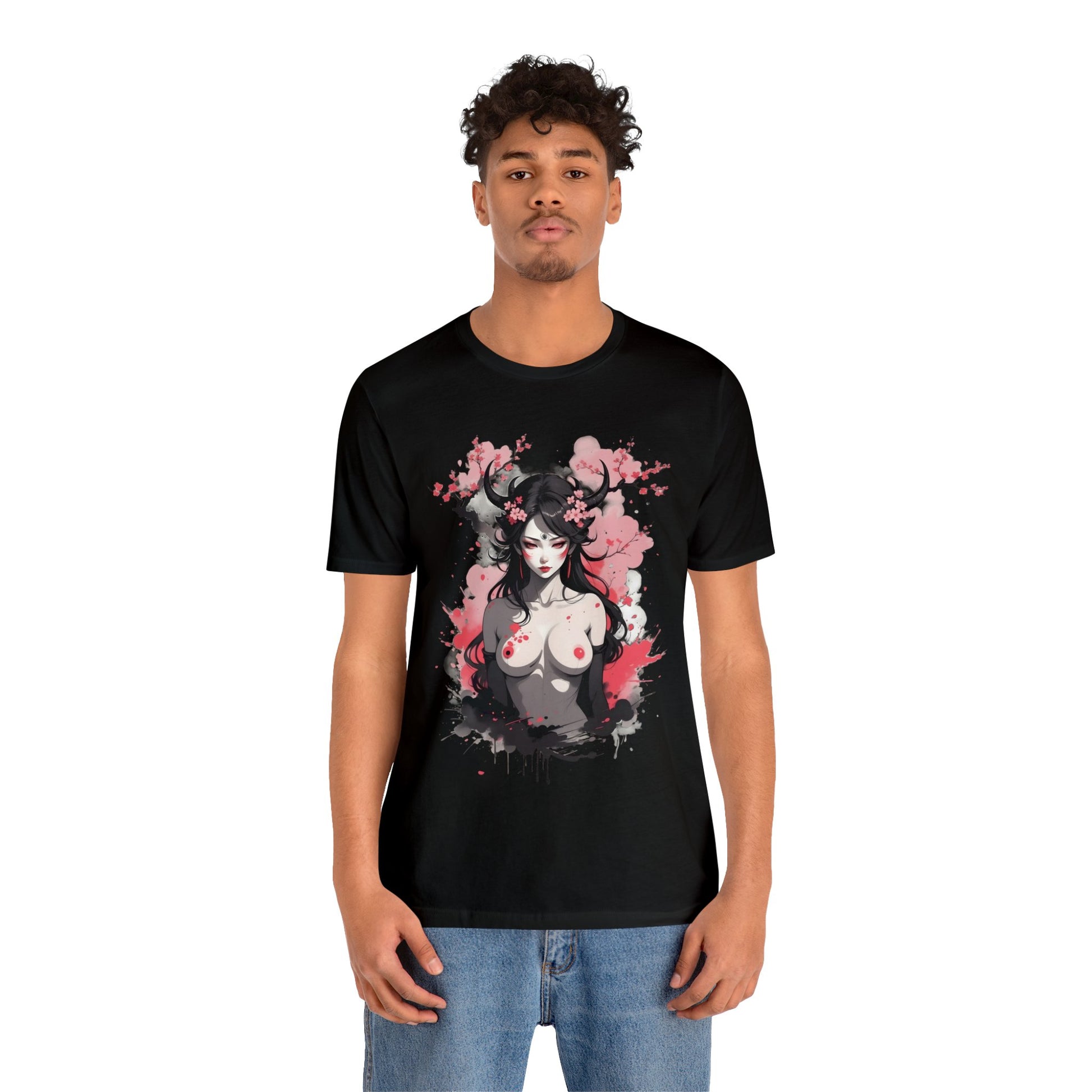 Kǎtōng Piàn - Oni Collection - Ajatar - Unisex Jersey Short Sleeve Tee Printify