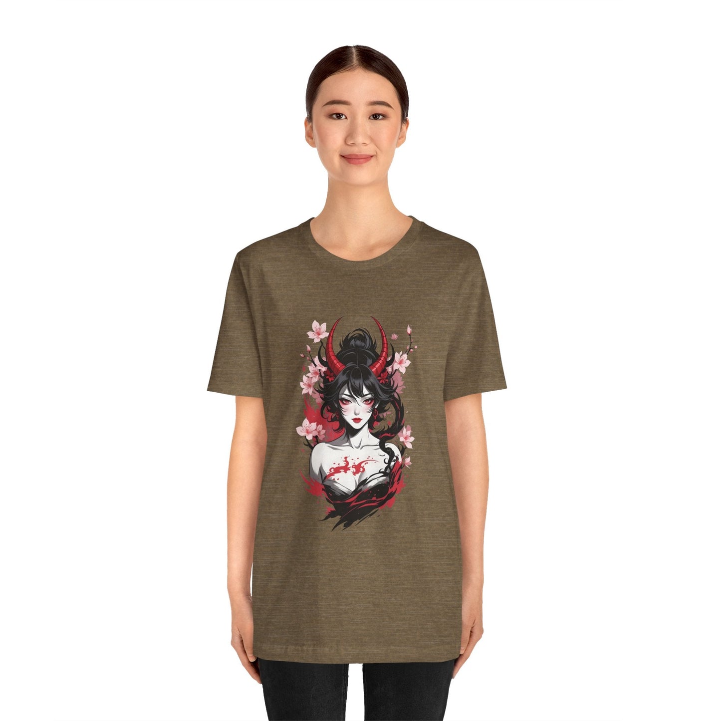 Kǎtōng Piàn - Oni Collection - Lamia - Unisex Jersey Short Sleeve Tee Printify