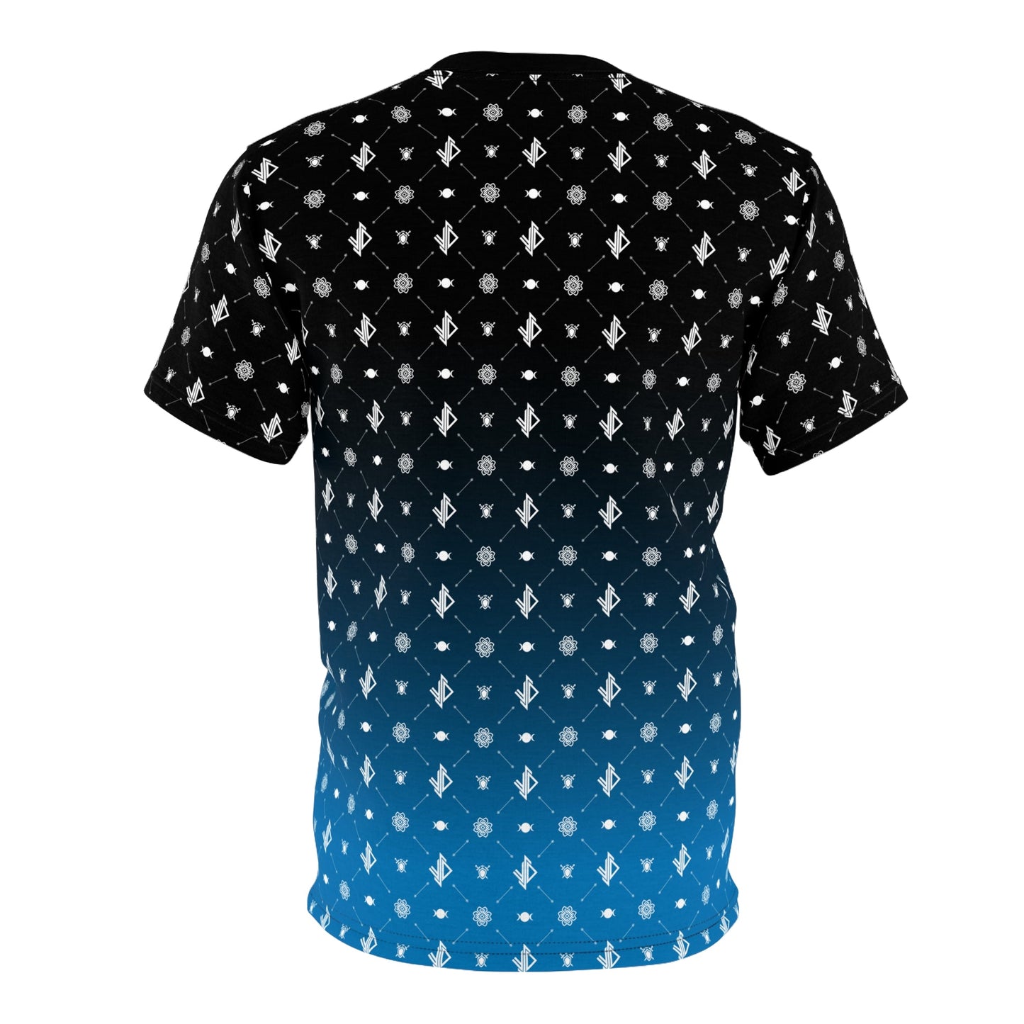 Gradient Masonic Unisex Tee - Unique Cut & Sew Shirt for Freemason Enthusiasts Printify
