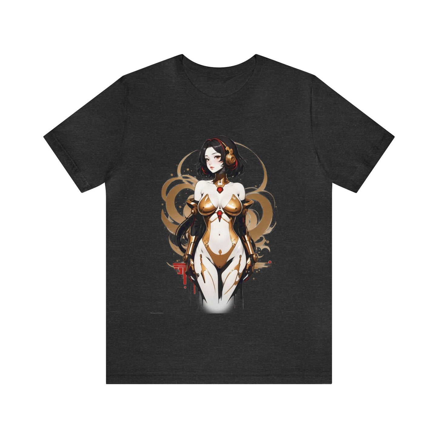 Kǎtōng Piàn - Mecha Girl Collection - Penelope - Unisex Jersey Short Sleeve Tee Printify