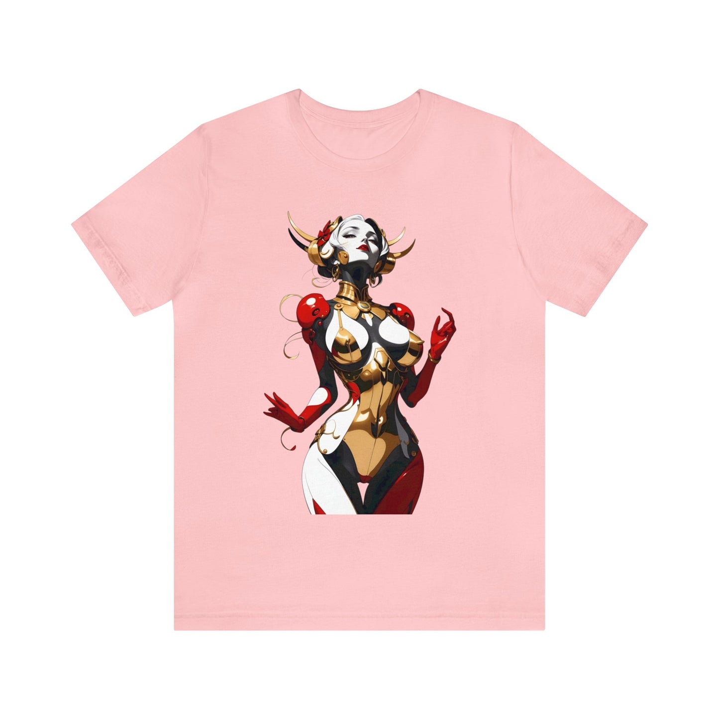 Kǎtōng Piàn - Mecha Girl Collection - Sophia - Unisex Jersey Short Sleeve Tee Printify