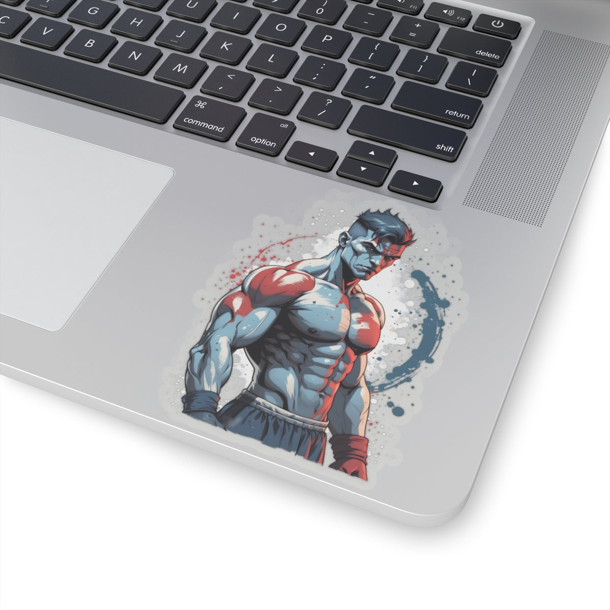 Prized Fighter Frostbite Falcon Sticker Printify