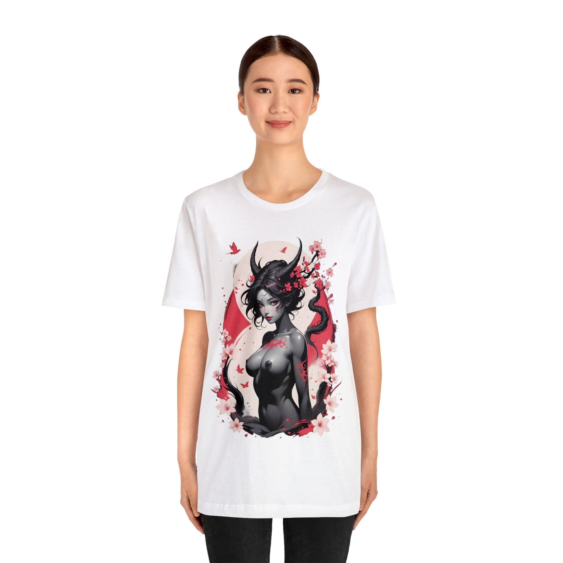 Kǎtōng Piàn - Oni Collection - Cheshmak - Unisex Jersey Short Sleeve Tee Printify