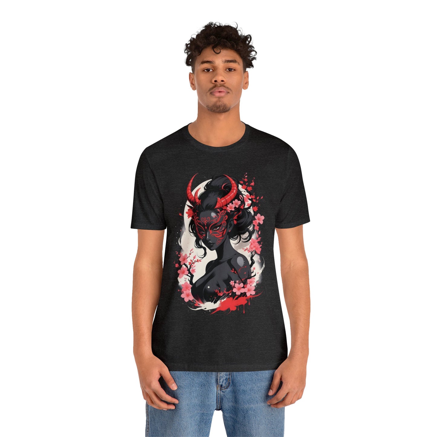 Kǎtōng Piàn - Oni Collection - Ammit - Unisex Jersey Short Sleeve Tee Printify