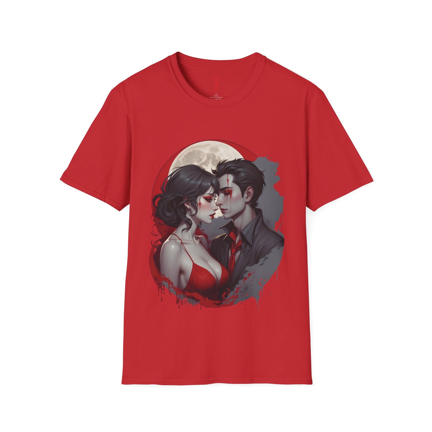 Kǎtōng Piàn - Vampires Collection - 010 - Unisex Softstyle T-Shirt Printify