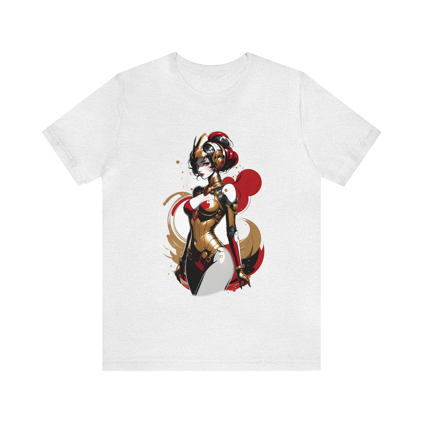 Kǎtōng Piàn - Mecha Girl Collection - Grace - Unisex Jersey Short Sleeve Tee Printify