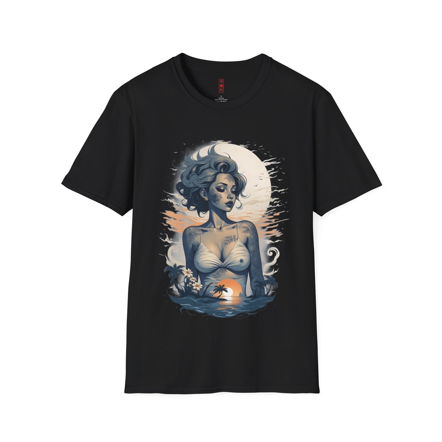 Kǎtōng Piàn - California Love Collection - 009 - Unisex Softstyle T-Shirt Printify