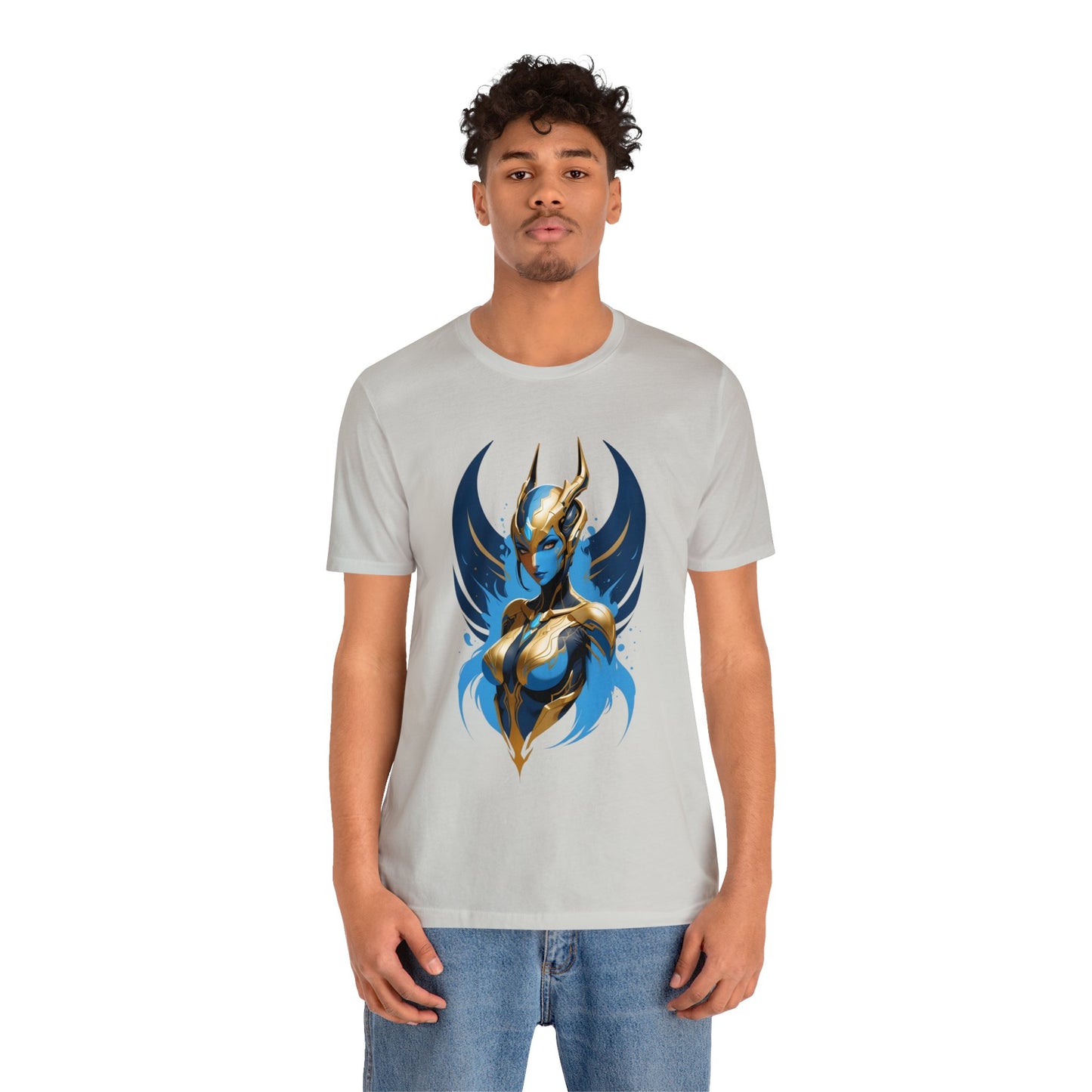 Kǎtōng Piàn - The Lotus Collection - Blythe - Unisex Jersey Short Sleeve Tee Printify