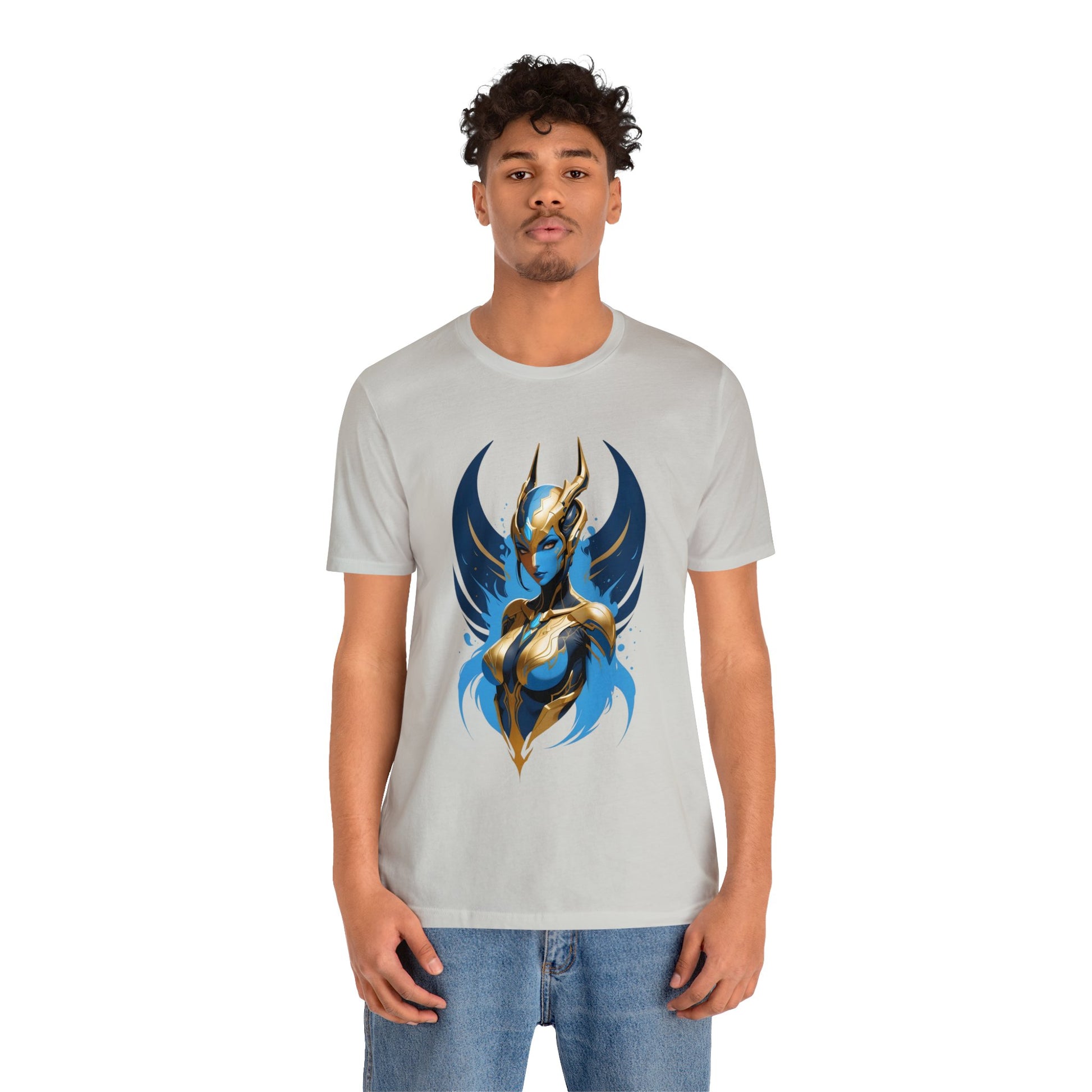 Kǎtōng Piàn - The Lotus Collection - Blythe - Unisex Jersey Short Sleeve Tee Printify