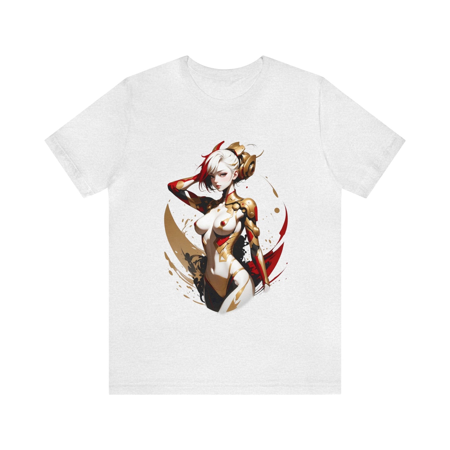 Kǎtōng Piàn - Mecha Girl Collection - Ruby - Unisex Jersey Short Sleeve Tee Printify