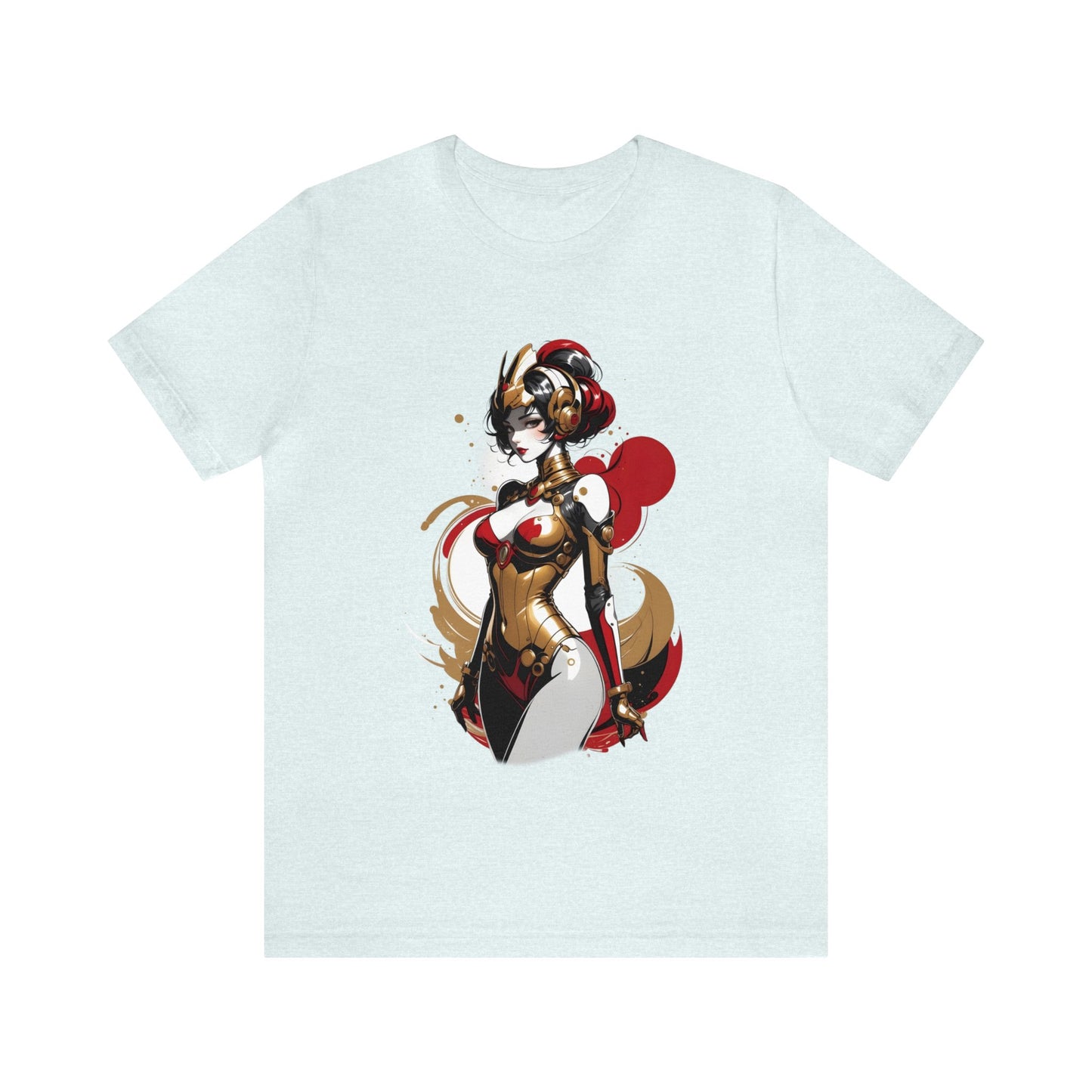 Kǎtōng Piàn - Mecha Girl Collection - Grace - Unisex Jersey Short Sleeve Tee Printify