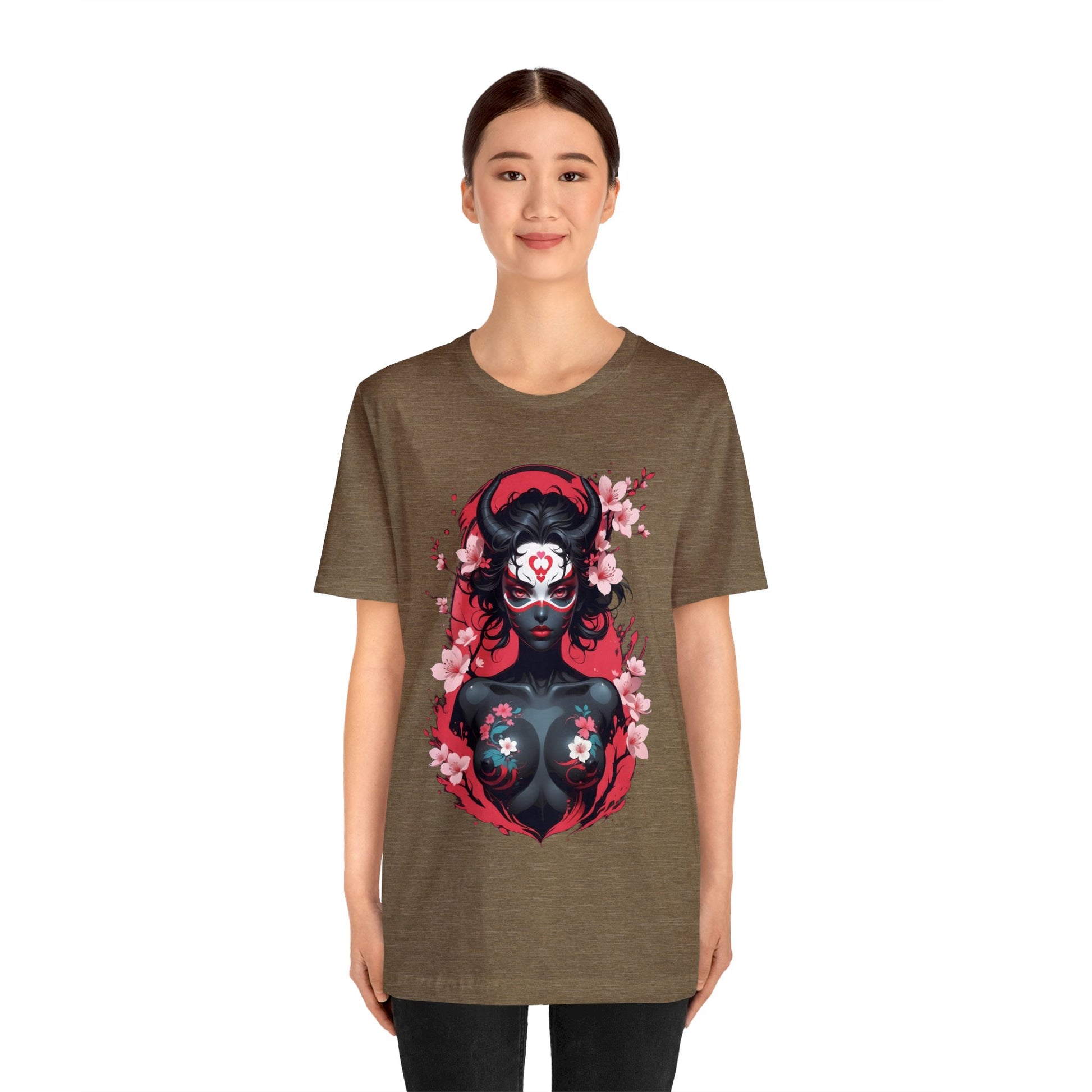 Kǎtōng Piàn - Oni Collection - Empusa - Unisex Jersey Short Sleeve Tee Printify