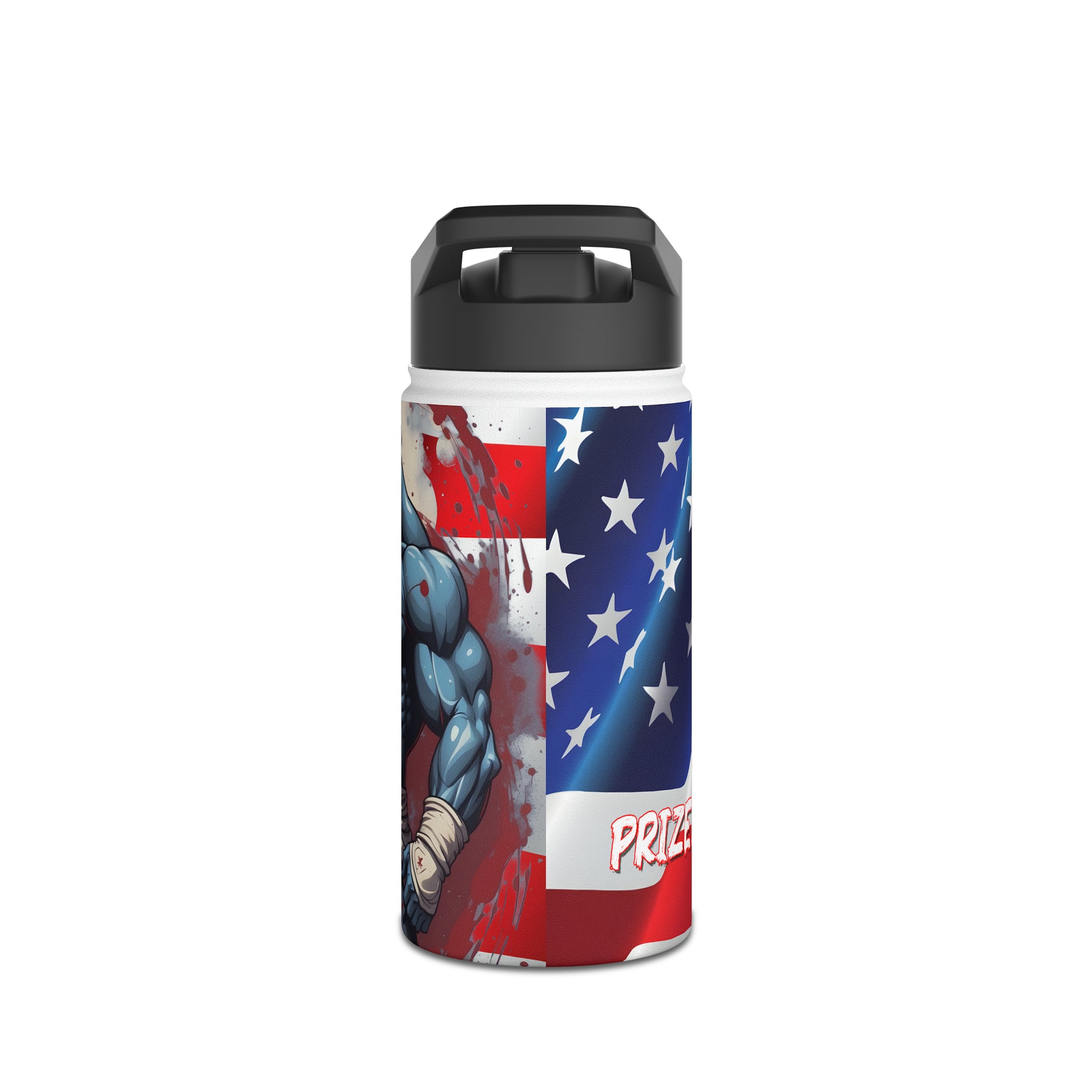 Kǎtōng Piàn - Prized Fighter Collection - America - 010 - Stainless Steel Water Bottle, Standard Lid - Verdine Daniels