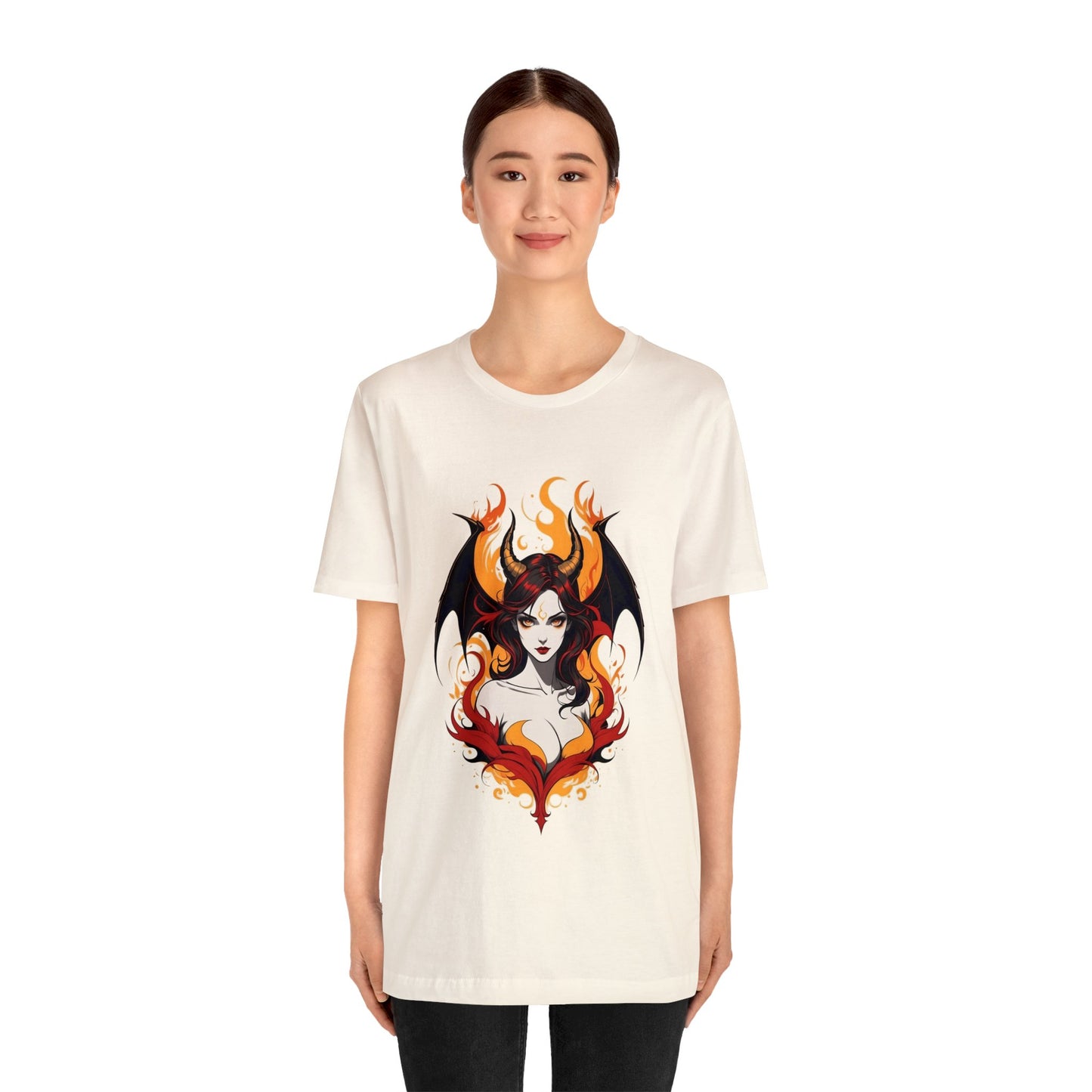 Kǎtōng Piàn - Devil Woman Collection - Circe - Unisex Jersey Short Sleeve Tee Printify