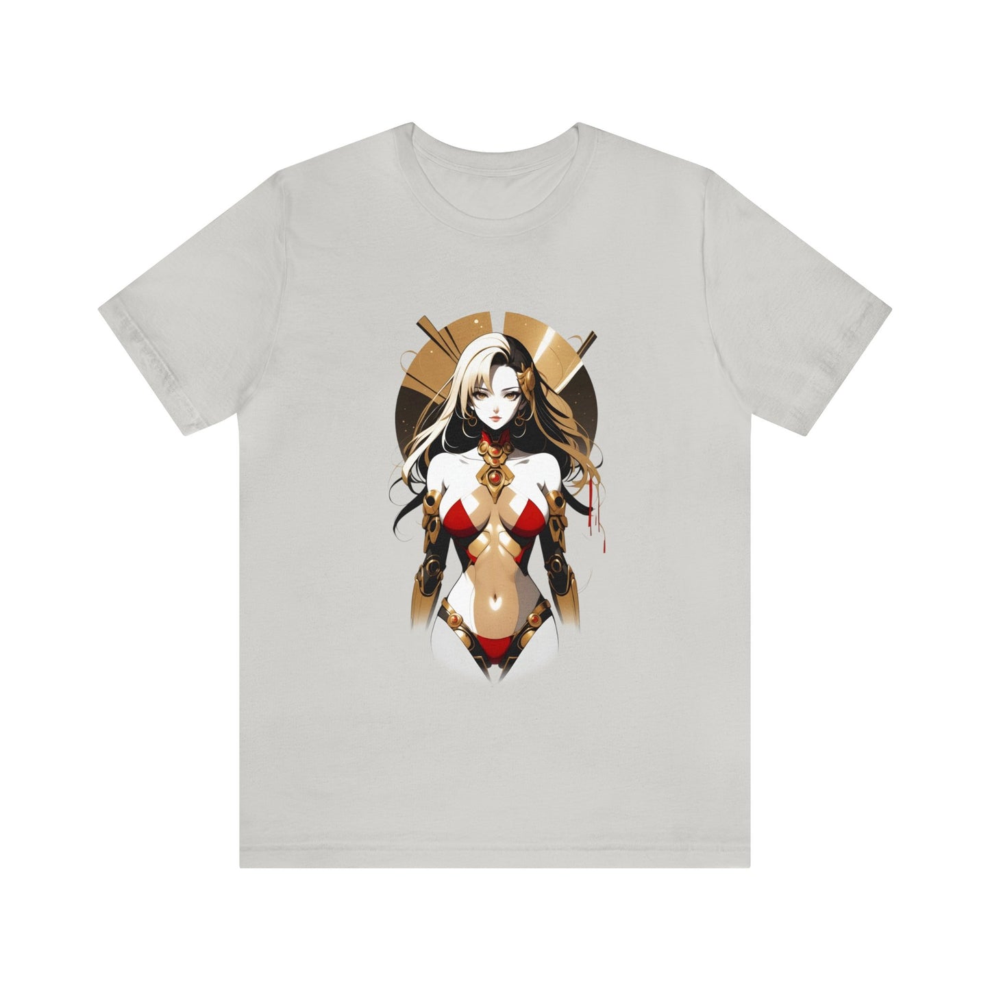 Kǎtōng Piàn - Mecha Girl Collection - Eleanor - Unisex Jersey Short Sleeve Tee Printify