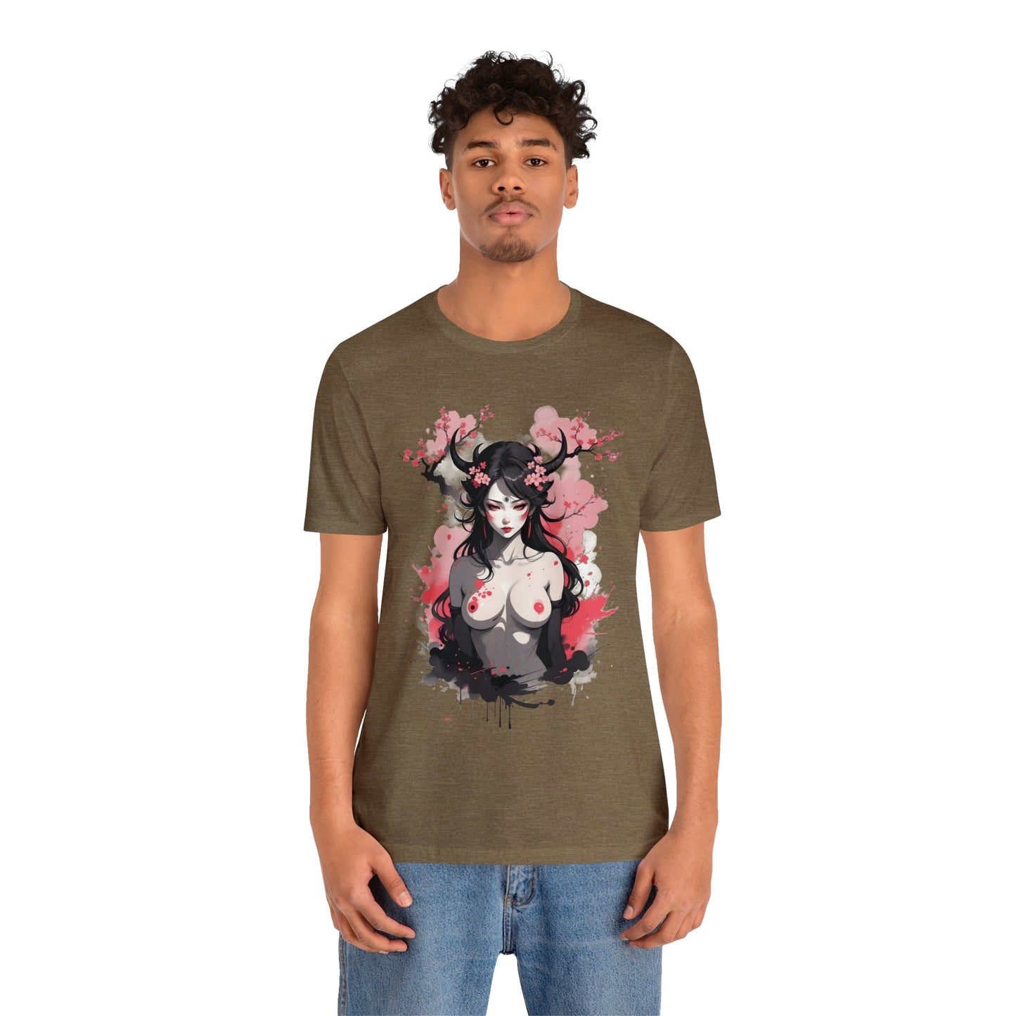 Kǎtōng Piàn - Oni Collection - Ajatar - Unisex Jersey Short Sleeve Tee Printify