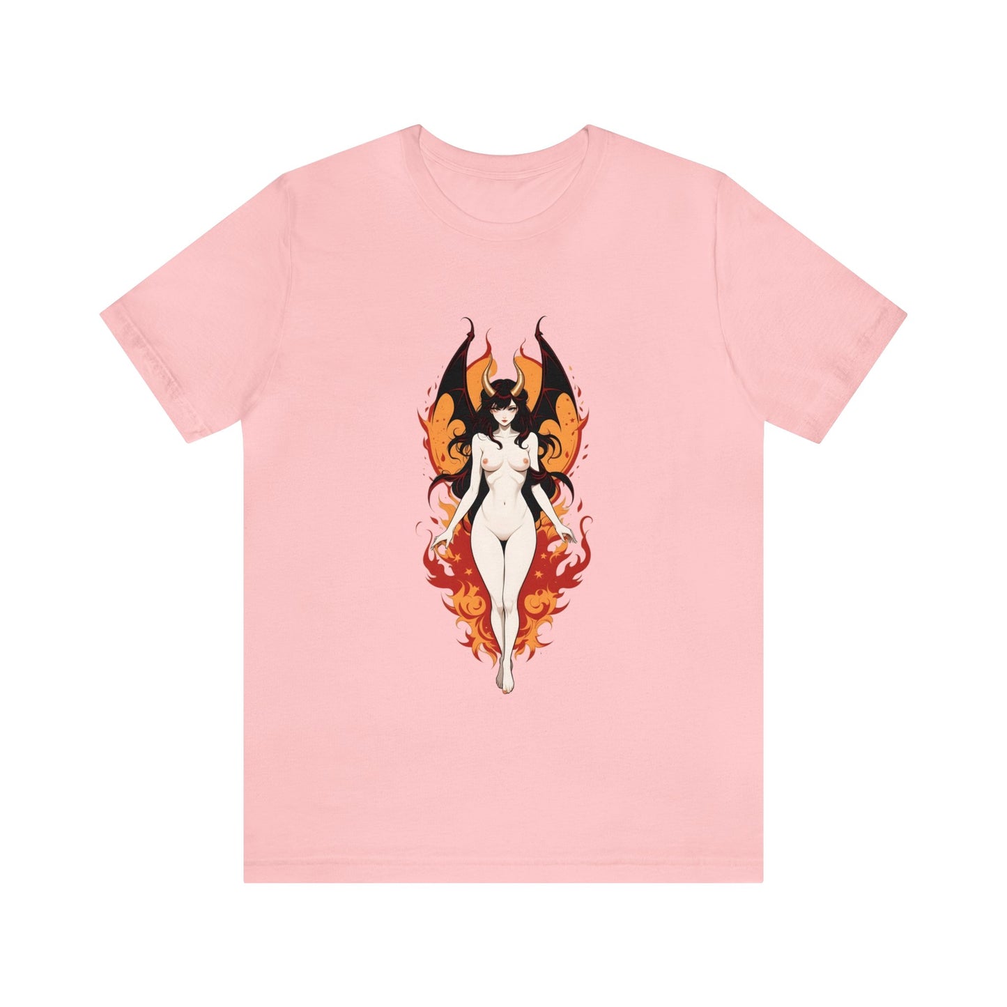 Kǎtōng Piàn - Devil Woman Collection - Akuji - Unisex Jersey Short Sleeve Tee Printify