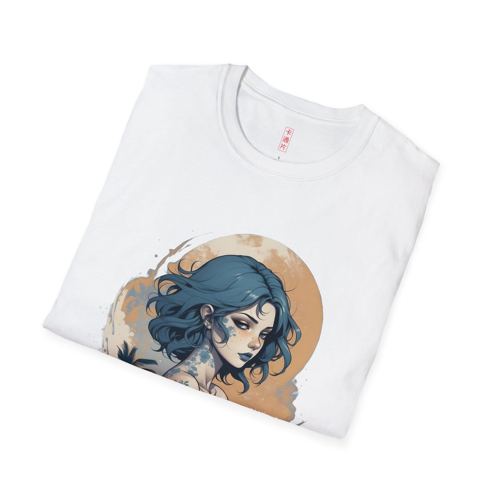 Kǎtōng Piàn - California Love Collection - 017 - Unisex Softstyle T-Shirt Printify