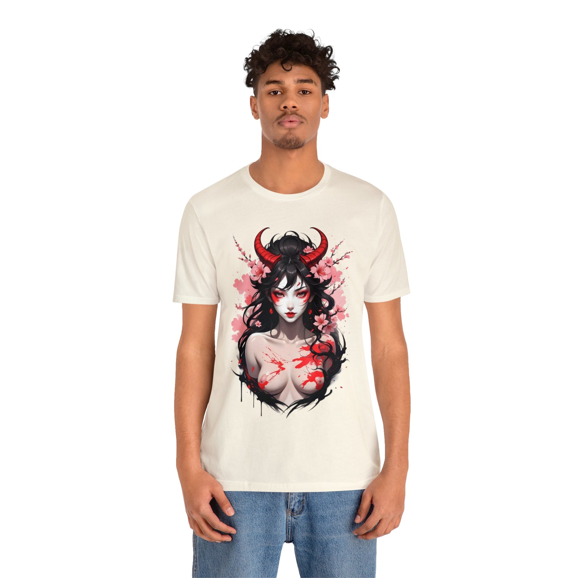 Kǎtōng Piàn - Oni Collection - Echidna - Unisex Jersey Short Sleeve Tee Printify