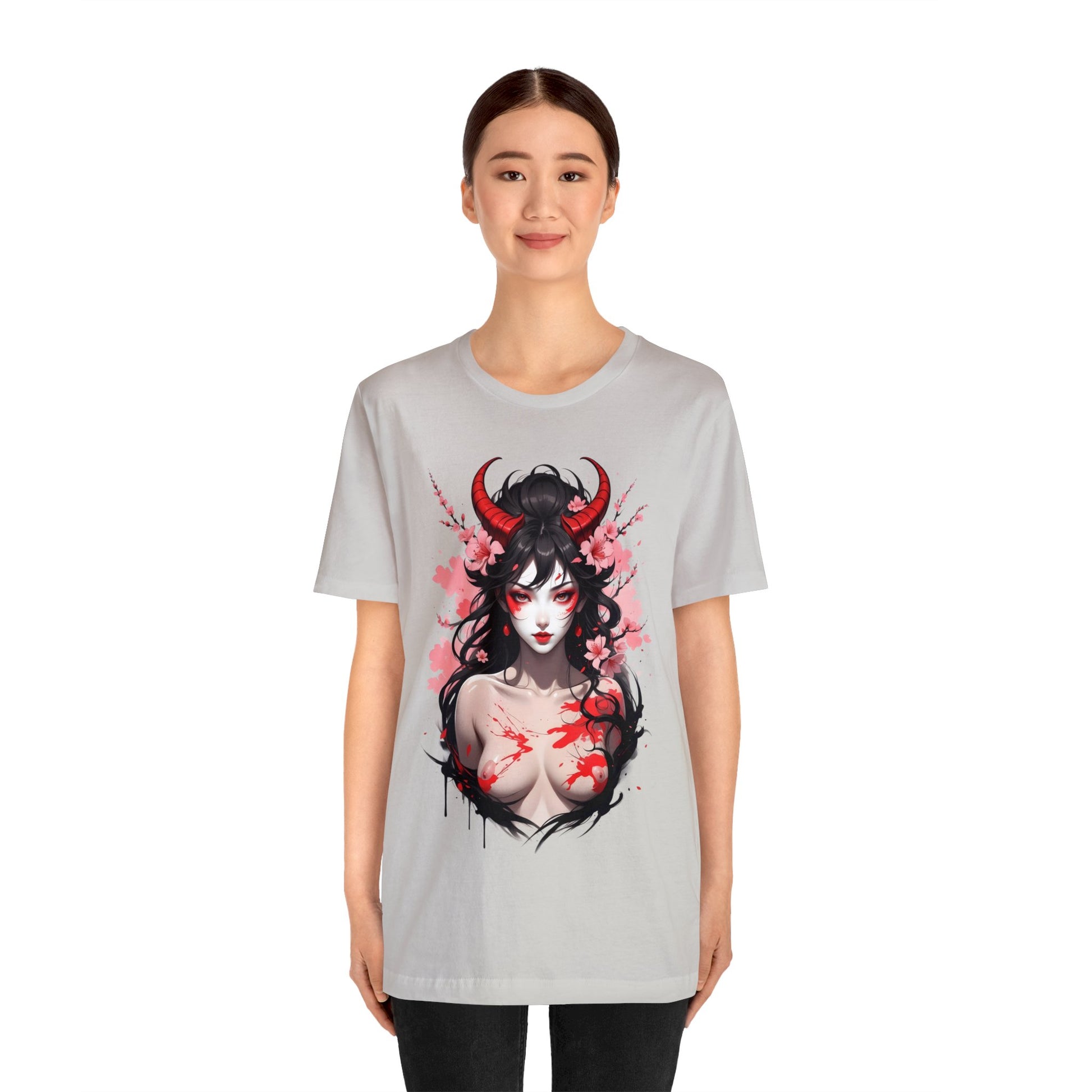 Kǎtōng Piàn - Oni Collection - Echidna - Unisex Jersey Short Sleeve Tee Printify