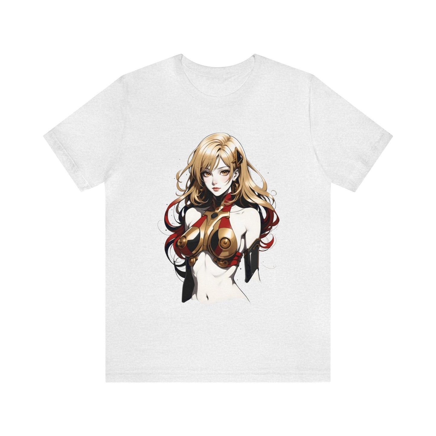 Kǎtōng Piàn - Mecha Girl Collection - Evelyn - Unisex Jersey Short Sleeve Tee Printify