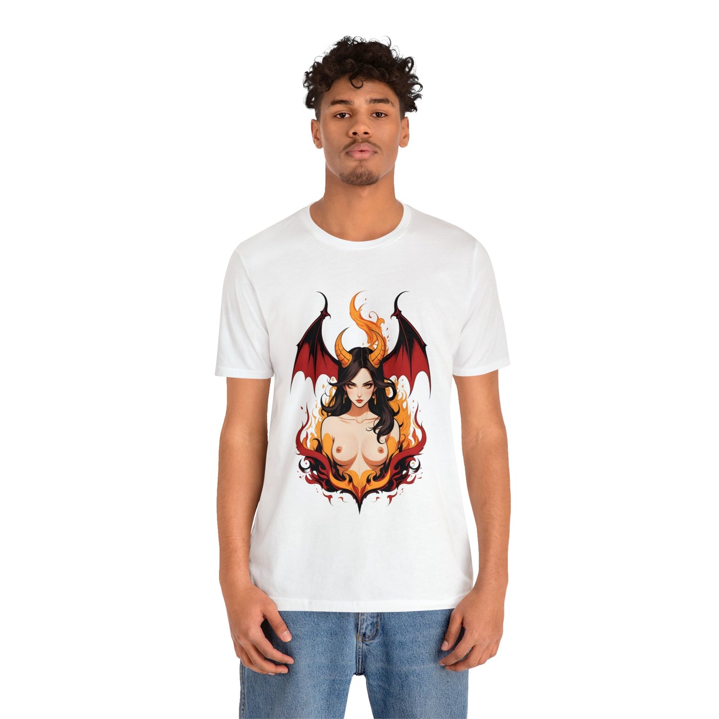 Kǎtōng Piàn - Devil Woman Collection - Glory - Unisex Jersey Short Sleeve Tee Printify