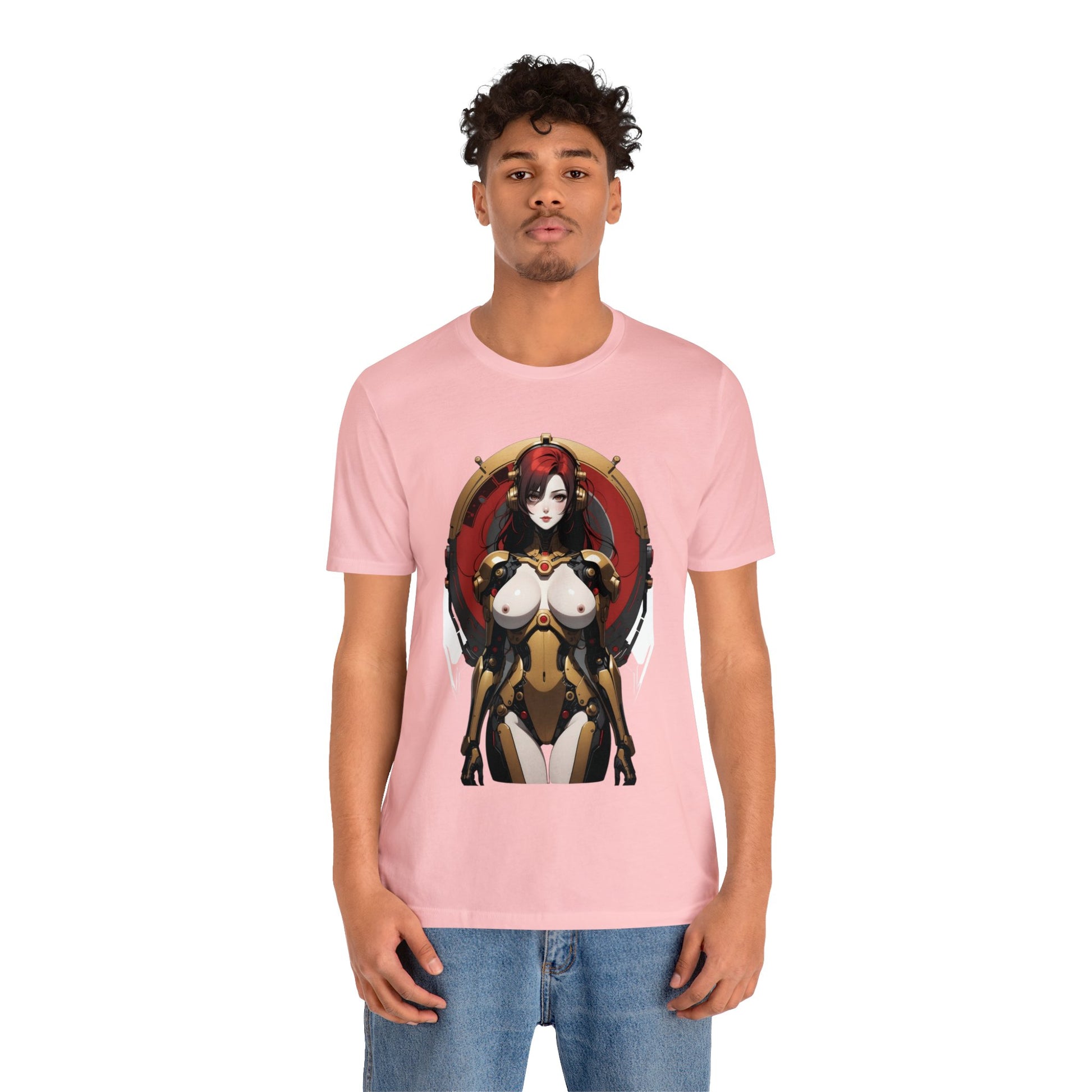 Kǎtōng Piàn - Mecha Girl Collection - Eliana - Unisex Jersey Short Sleeve Tee Printify