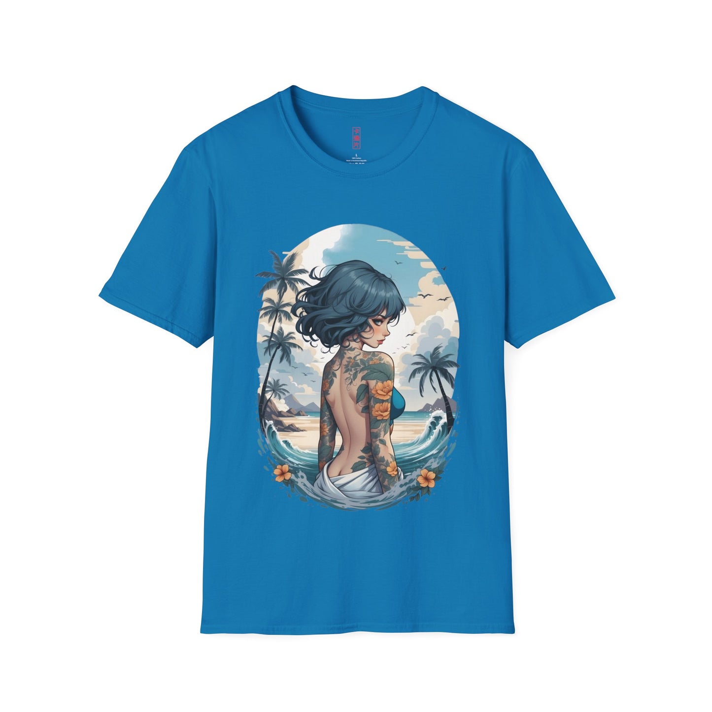 Kǎtōng Piàn - California Love Collection - 002 - Unisex Softstyle T-Shirt Printify
