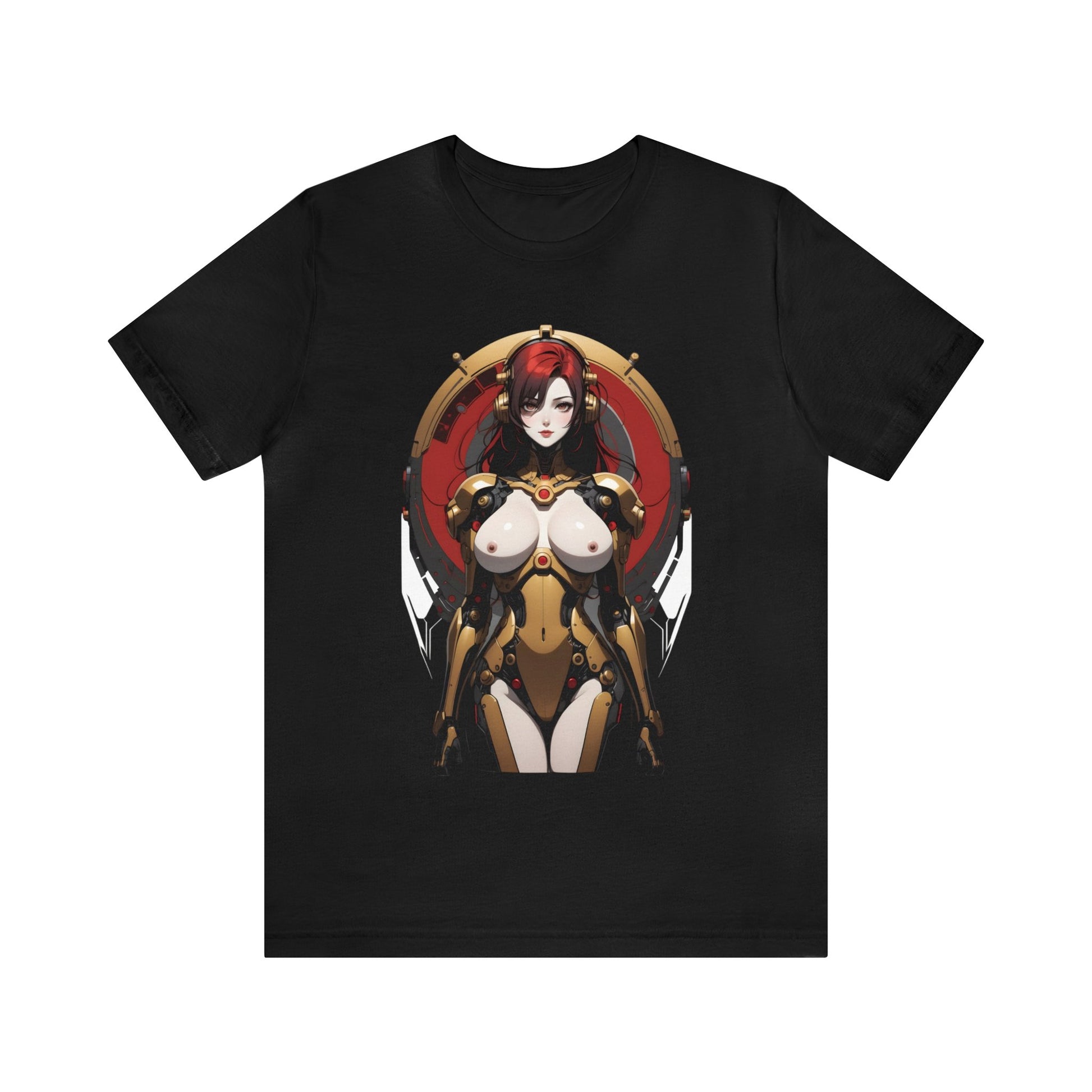 Kǎtōng Piàn - Mecha Girl Collection - Eliana - Unisex Jersey Short Sleeve Tee Printify