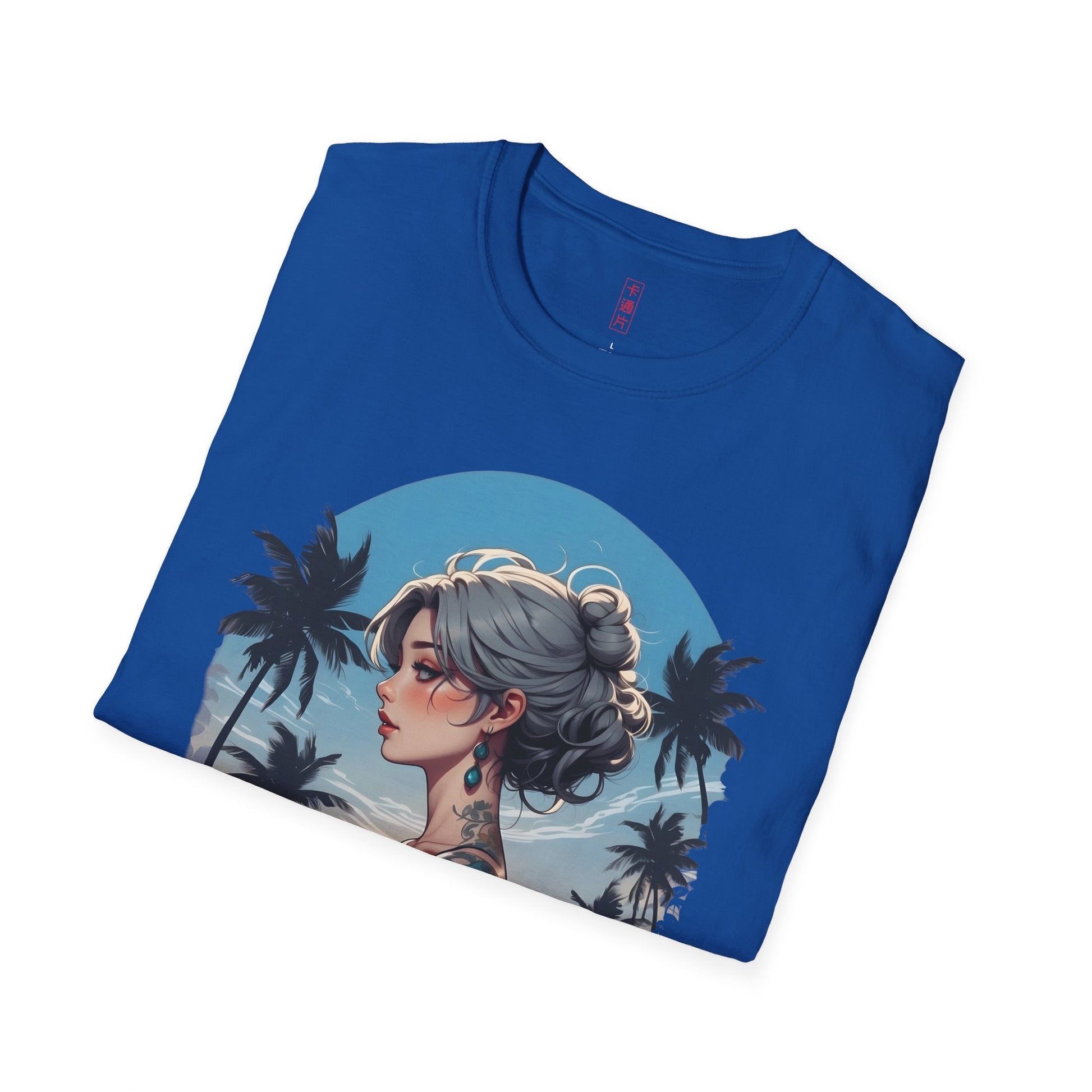 Azura Splash Unisex Softstyle T-Shirt California Love Printify