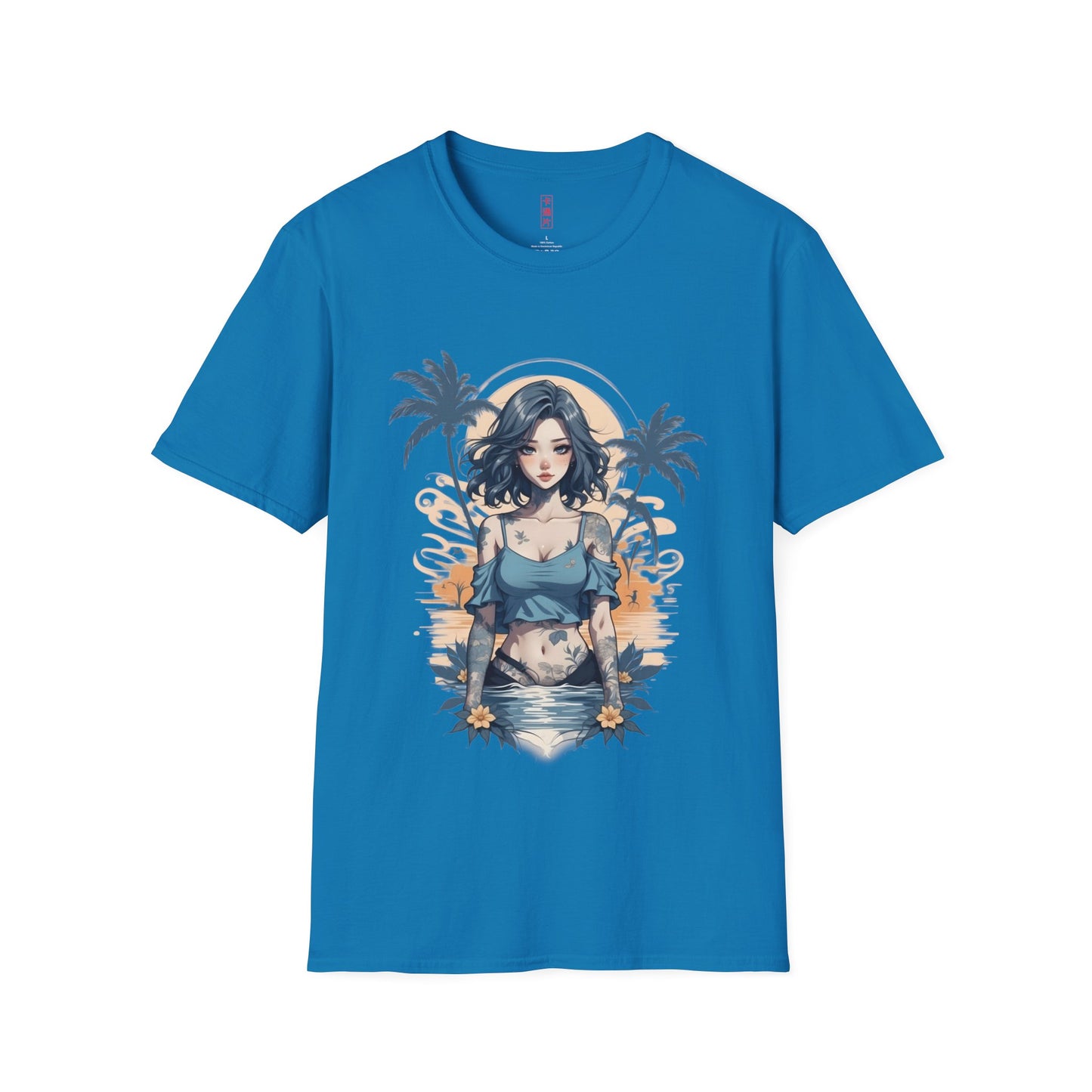 Kǎtōng Piàn - California Love Collection - 005 - Unisex Softstyle T-Shirt Printify