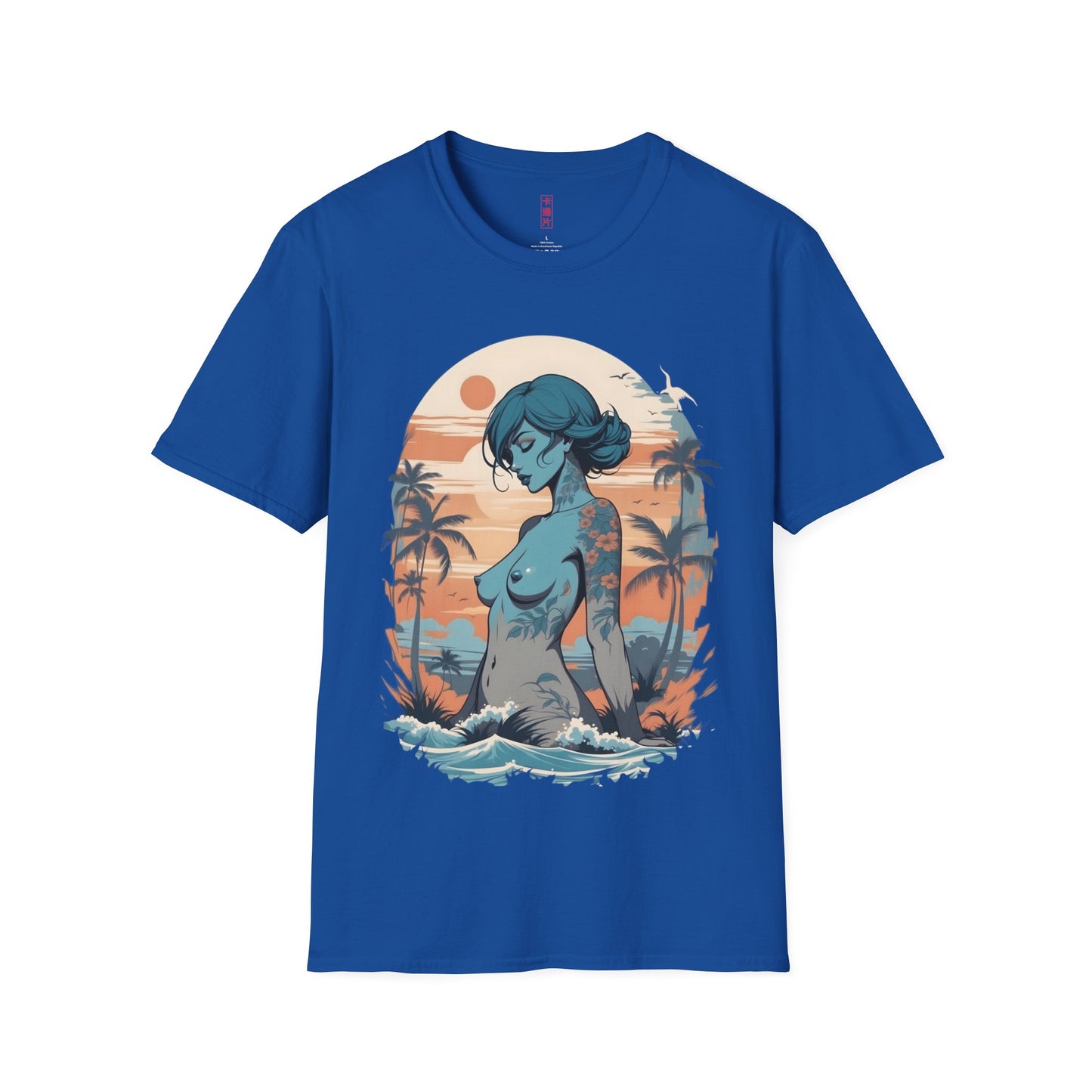 Kǎtōng Piàn - California Love Collection - 011 - Unisex Softstyle T-Shirt Printify