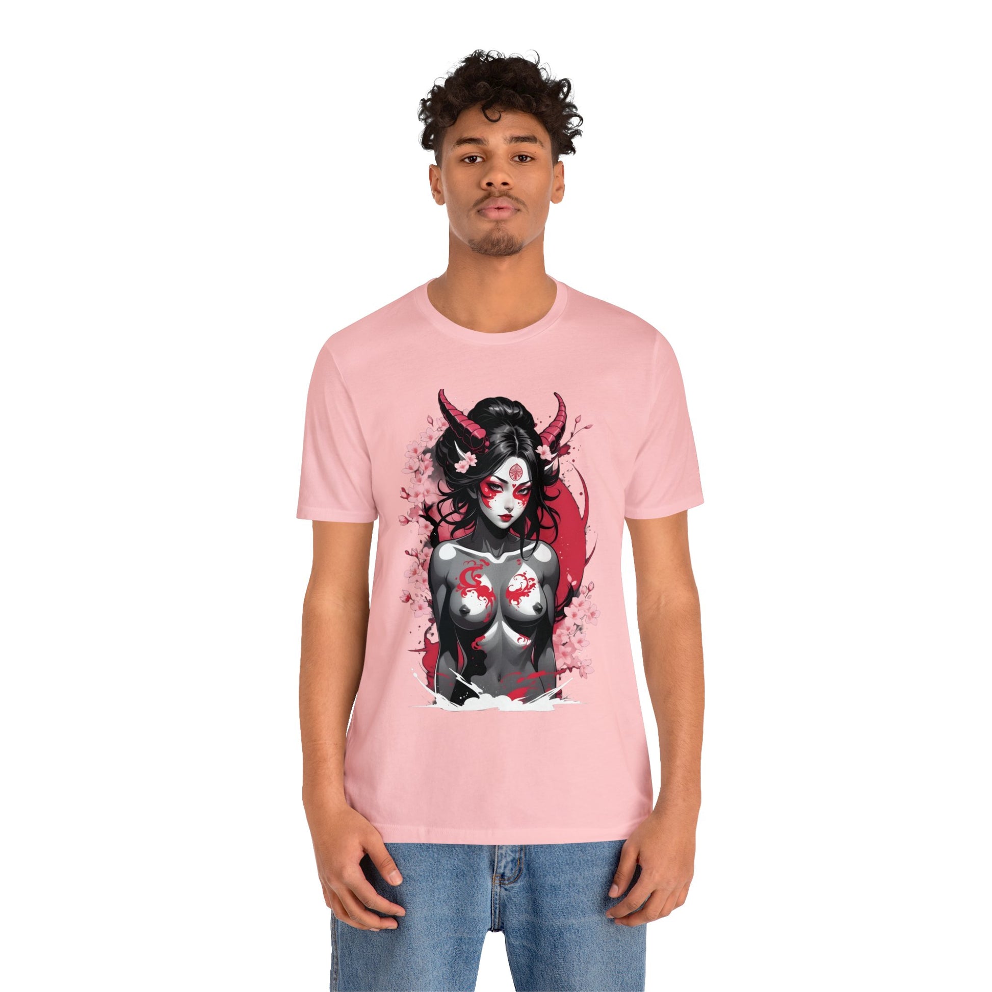Kǎtōng Piàn - Oni Collection - Abyzou - Unisex Jersey Short Sleeve Tee Printify