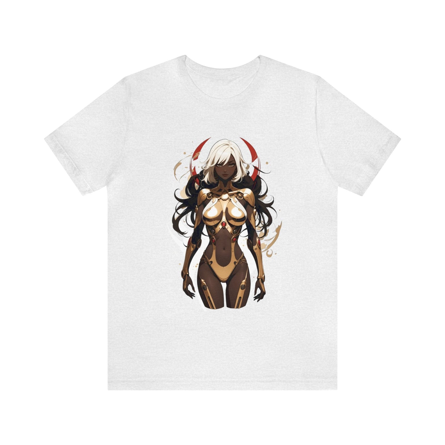 Kǎtōng Piàn - Mecha Girl Collection - Elizabeth - Unisex Jersey Short Sleeve Tee Printify