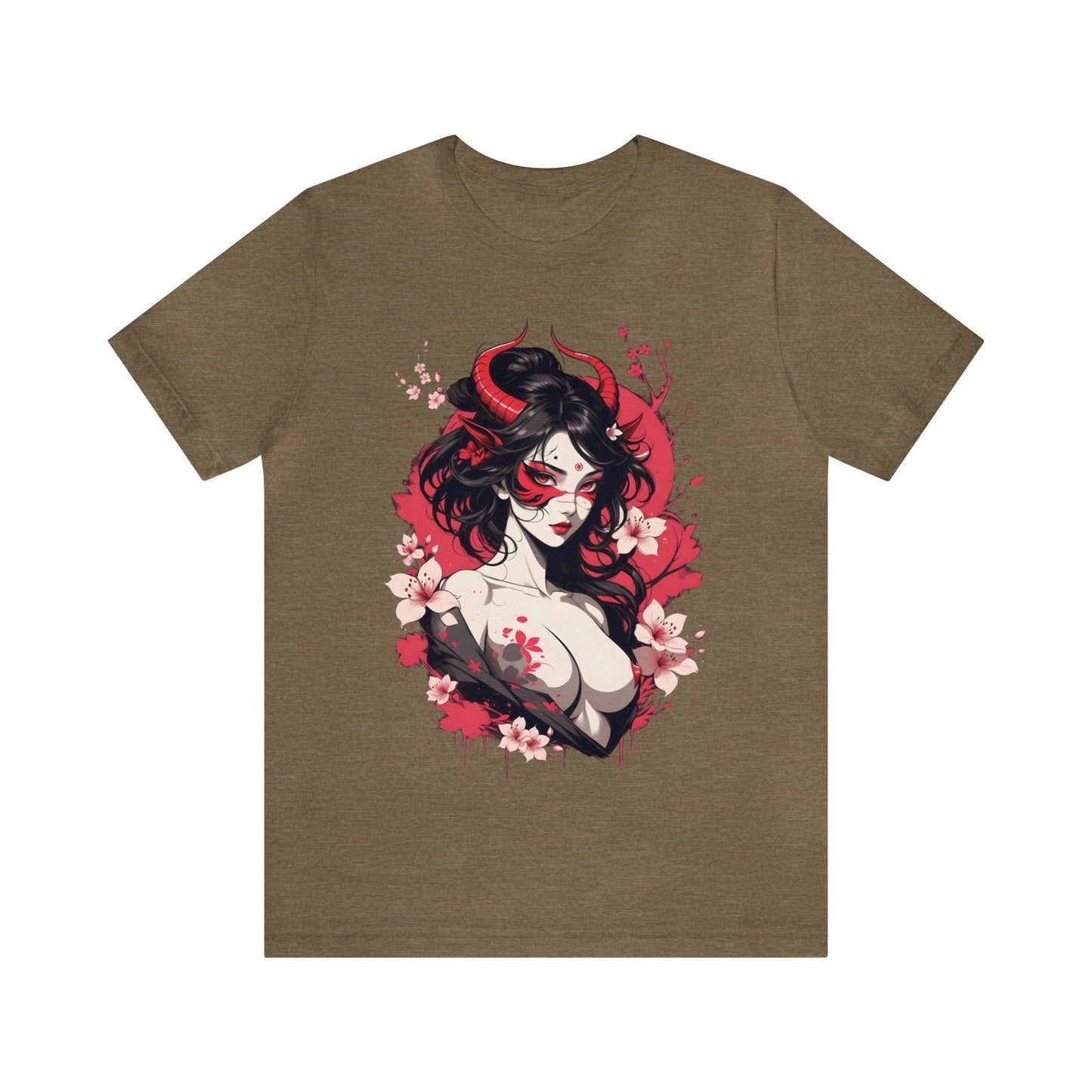 Kǎtōng Piàn - Oni Collection - Alecto - Unisex Jersey Short Sleeve Tee Printify